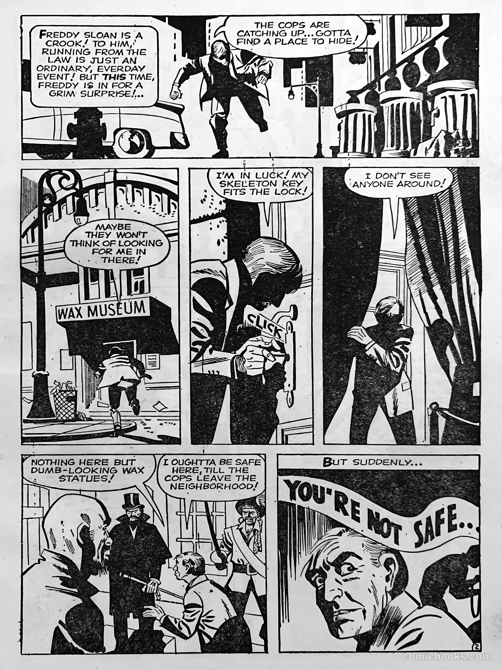 Creepy Worlds #100 — page 68 of 68