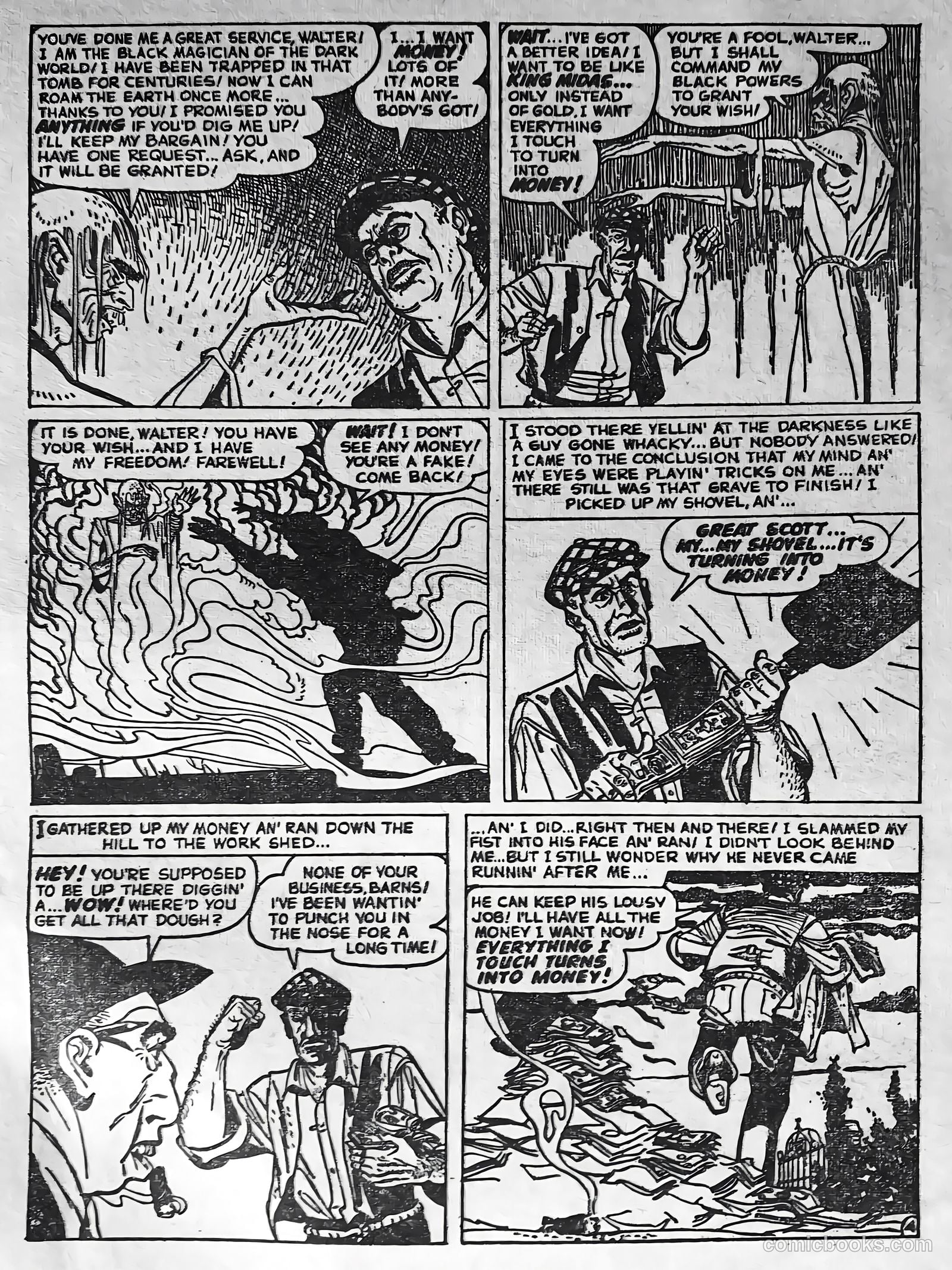 Creepy Worlds #102 — page 58 of 68
