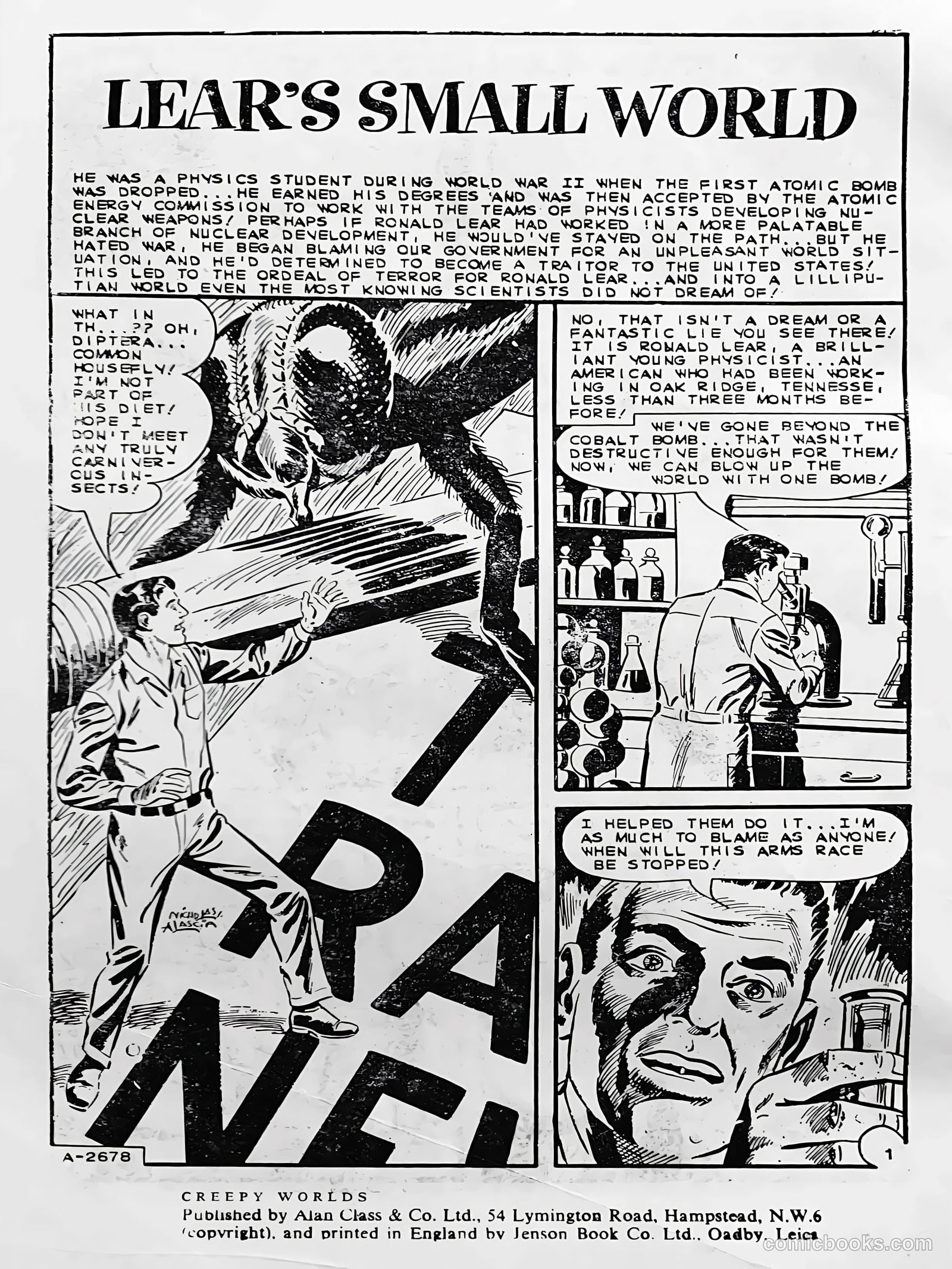 Creepy Worlds #118 (1971) — page 2 of 52