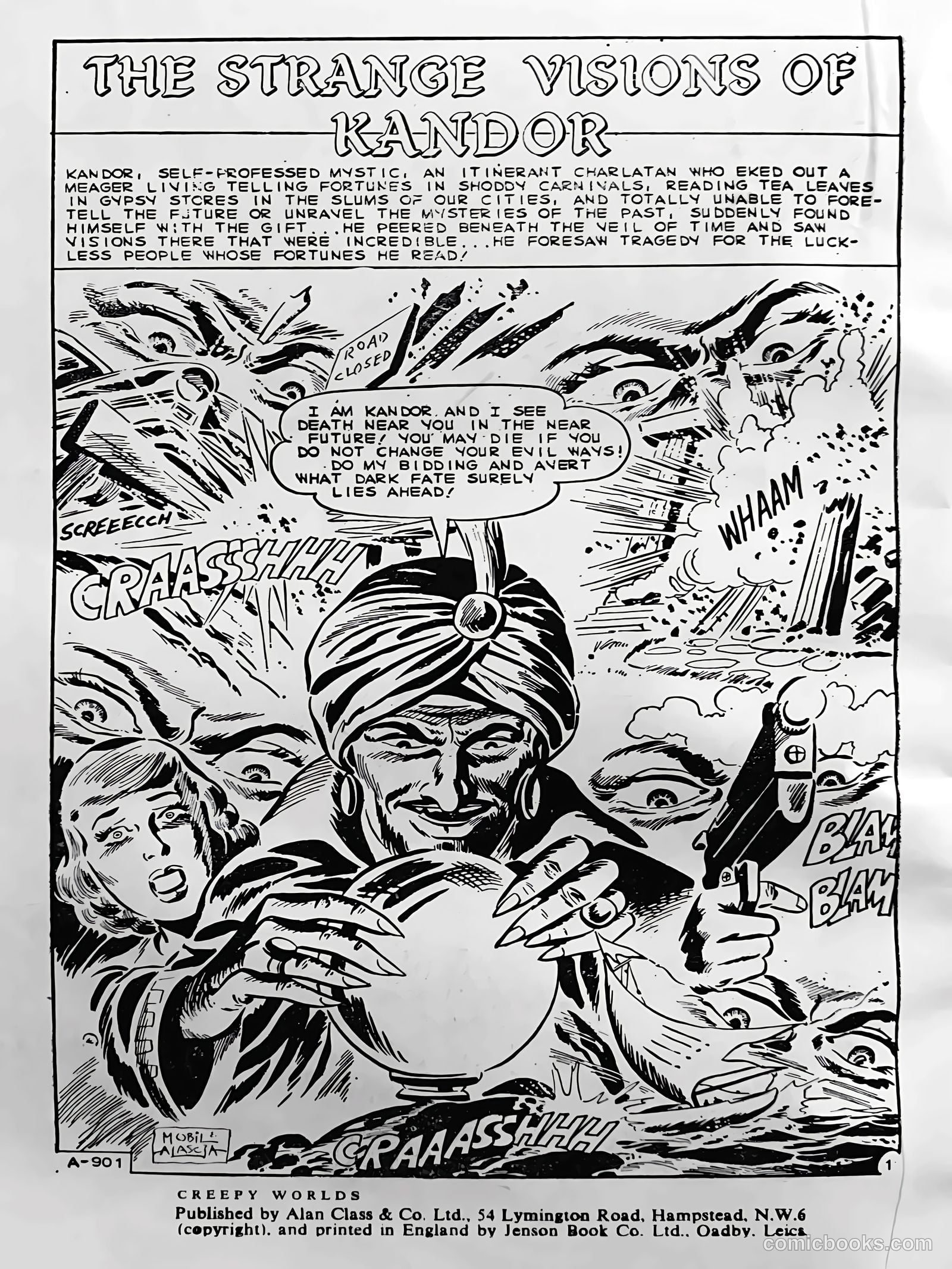 Creepy Worlds #119 (1971) — page 2 of 38