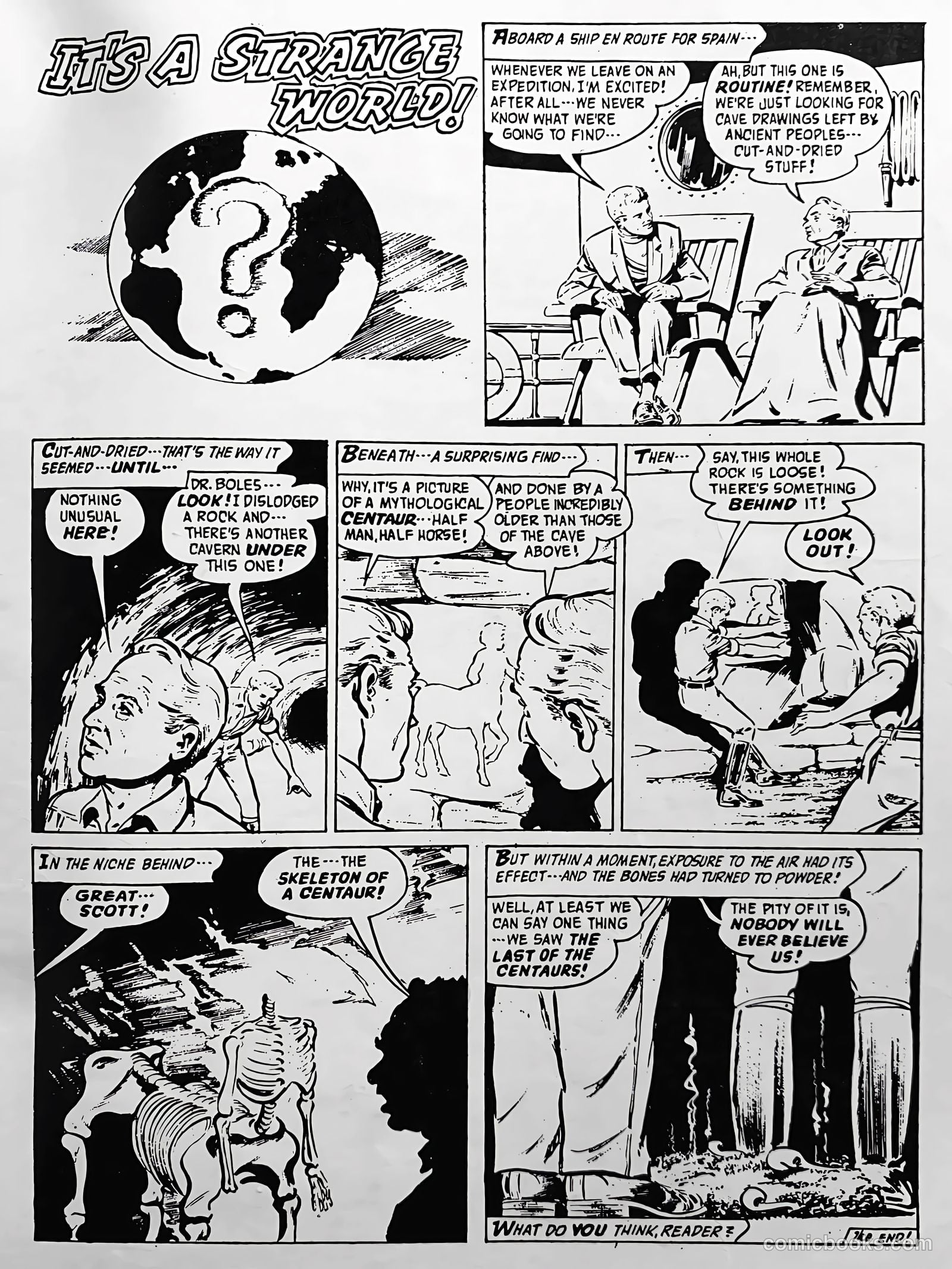 Creepy Worlds #122 (1971) — page 51 of 52