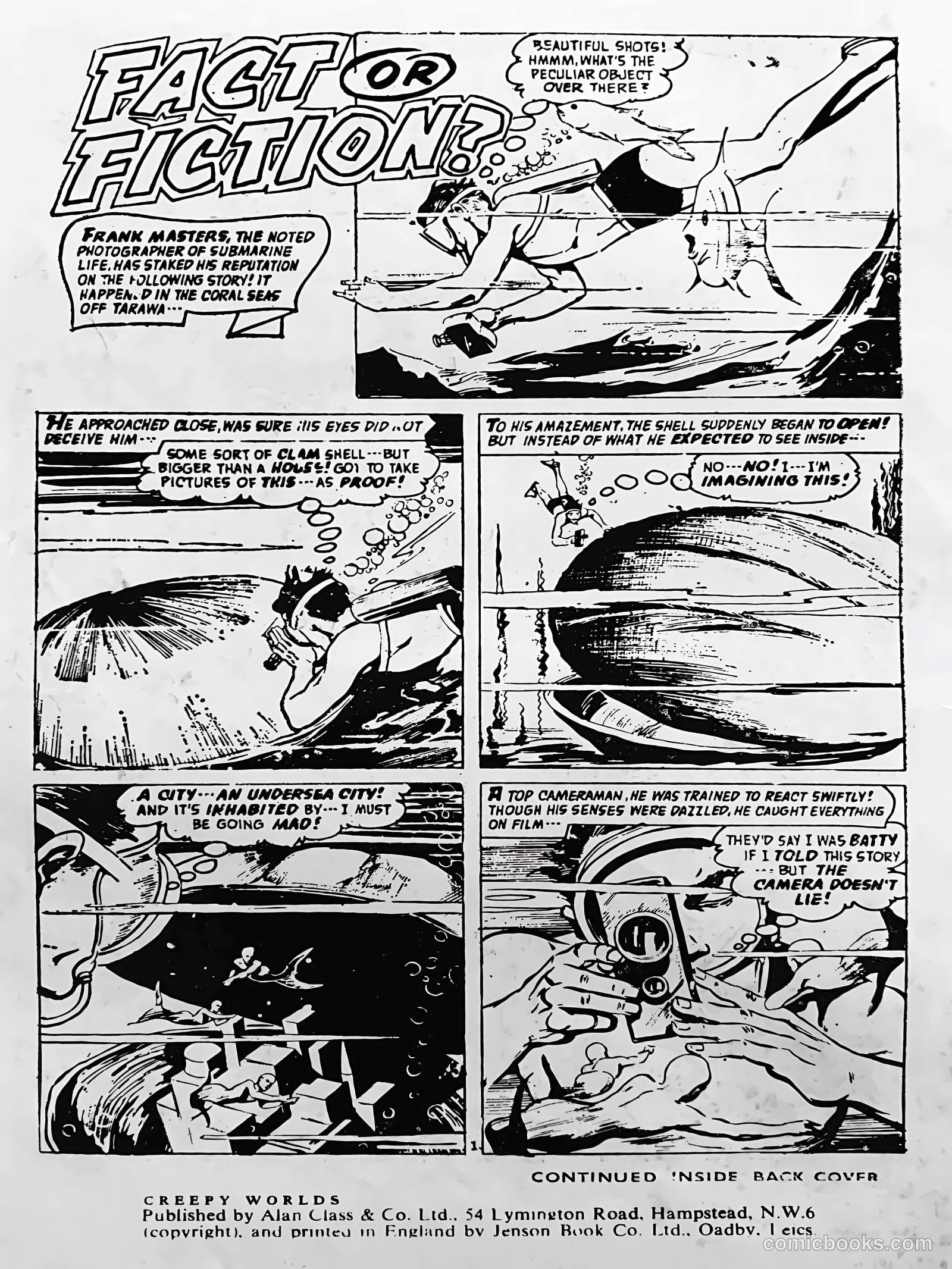 Creepy Worlds #124 (1971) — page 2 of 52
