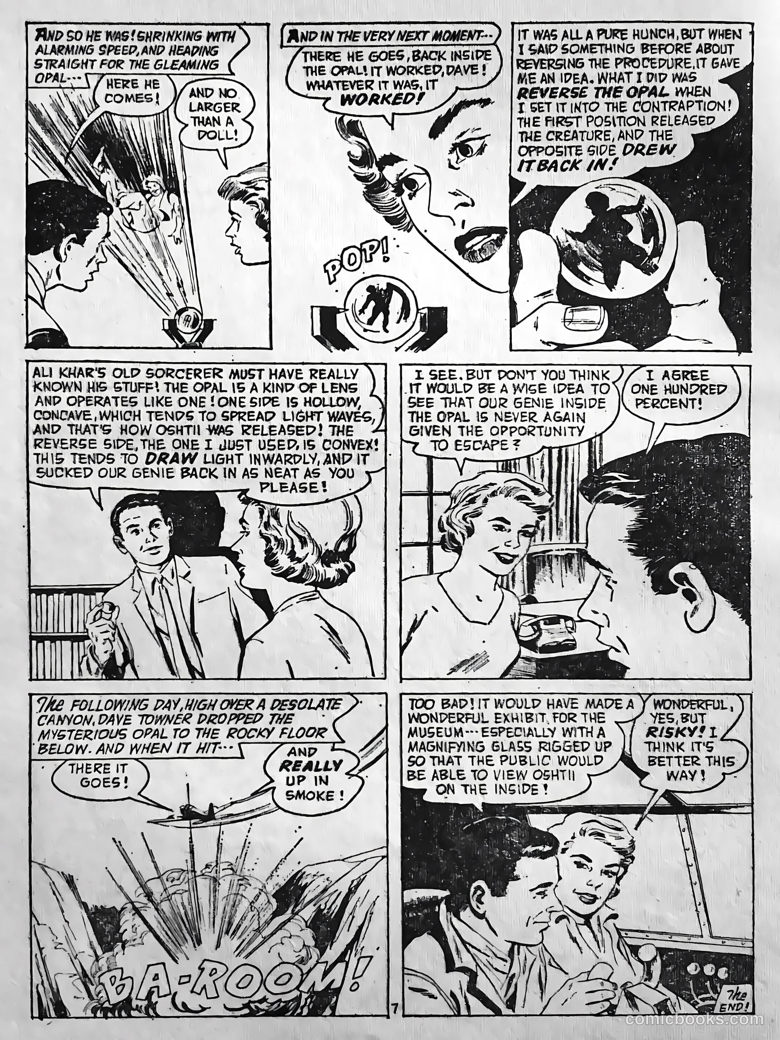 Creepy Worlds #128 (1971) — page 37 of 52