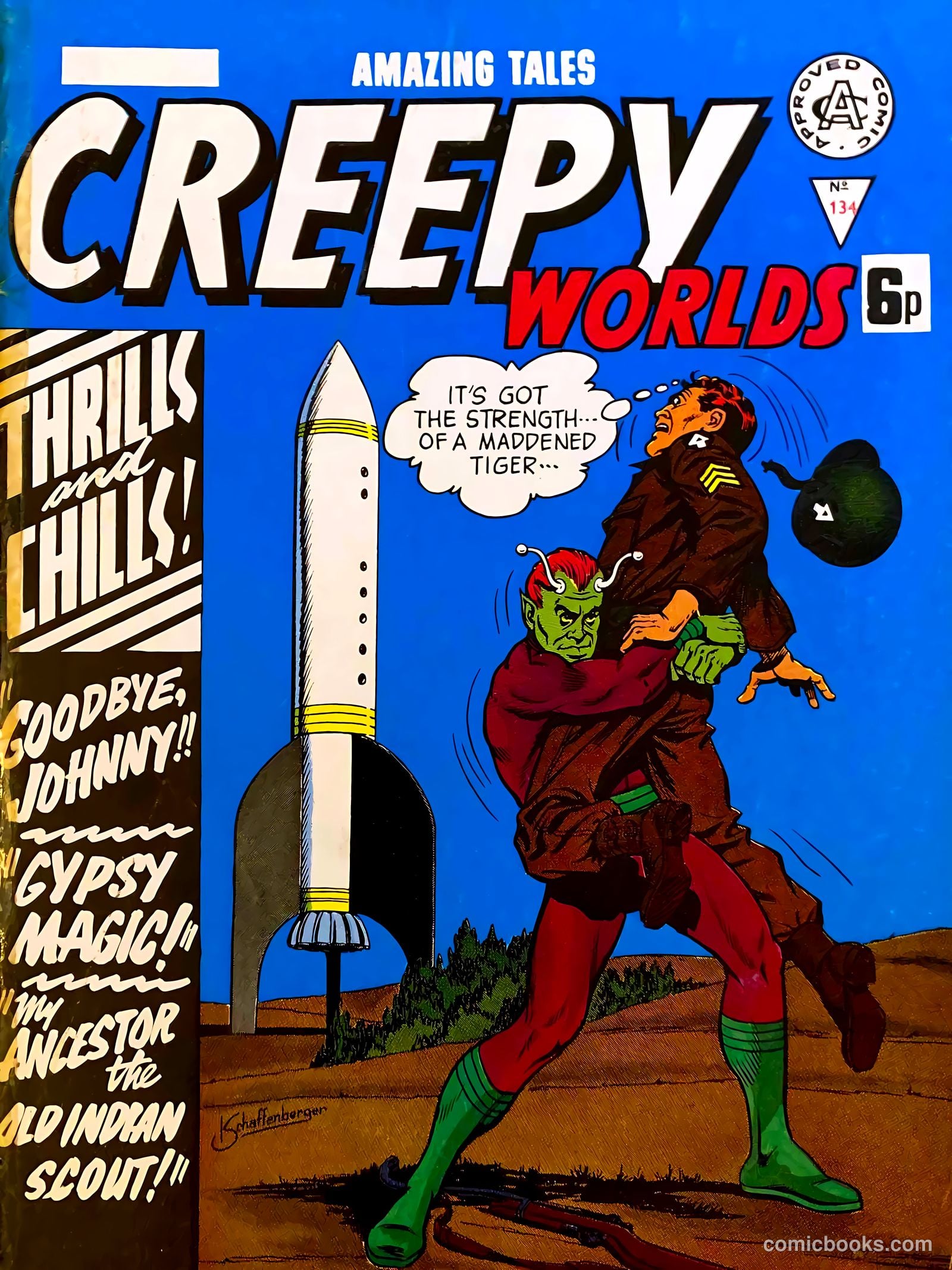 Creepy Worlds #134