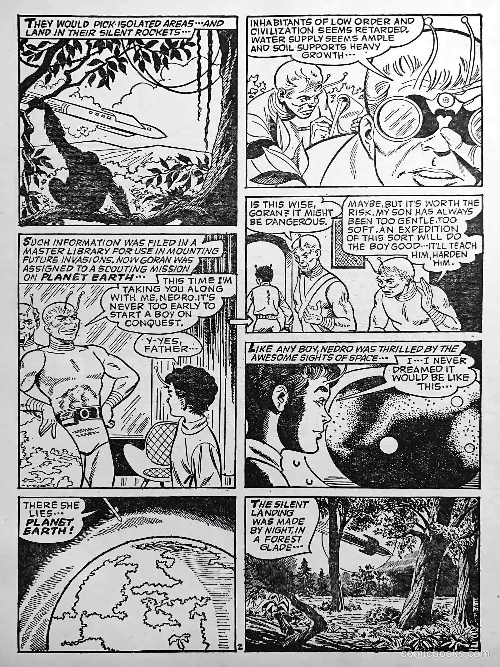 Creepy Worlds #134 (1972) — page 3 of 37