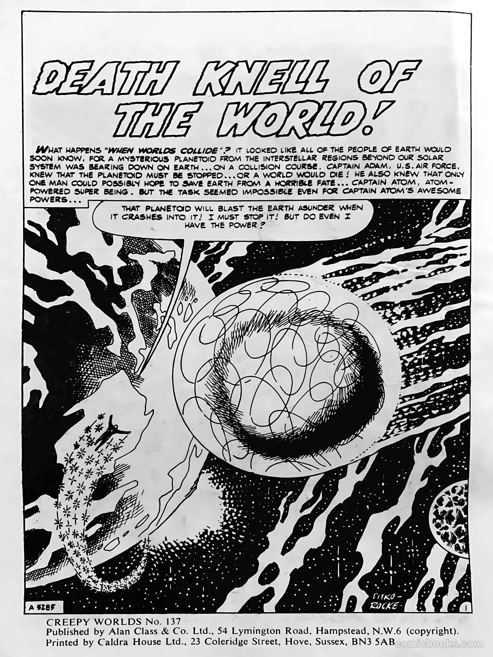 Creepy Worlds #137 (1973) — page 2 of 31