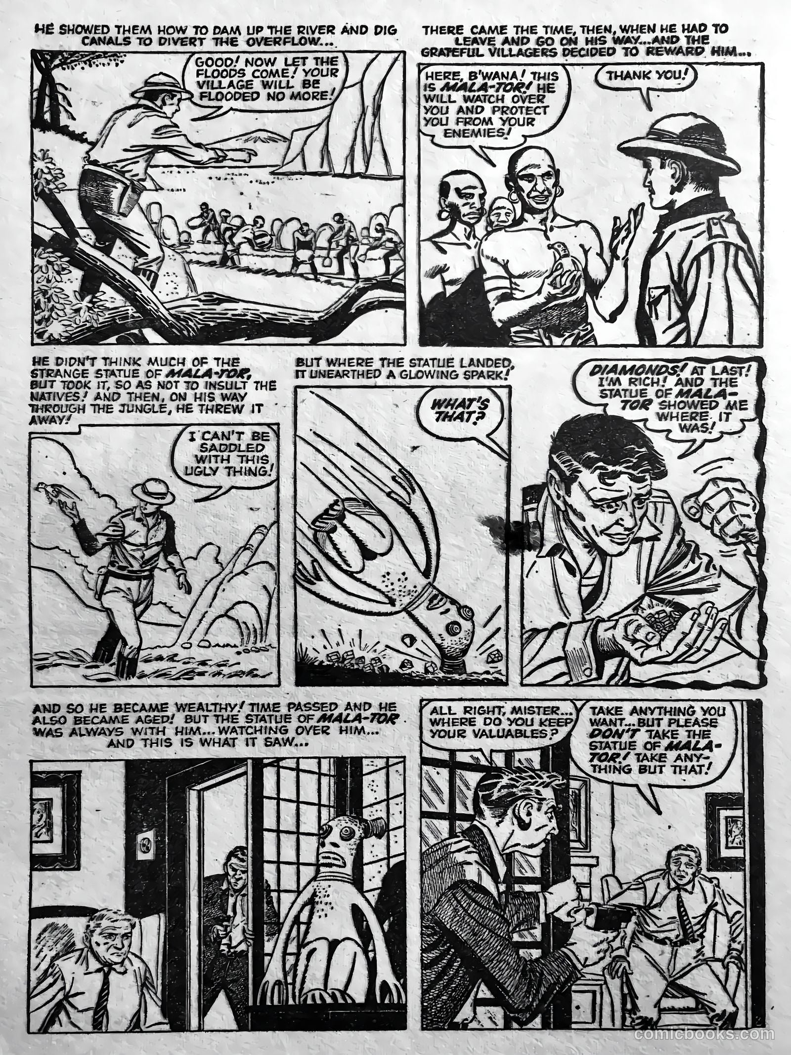 Creepy Worlds #4 — page 67 of 68