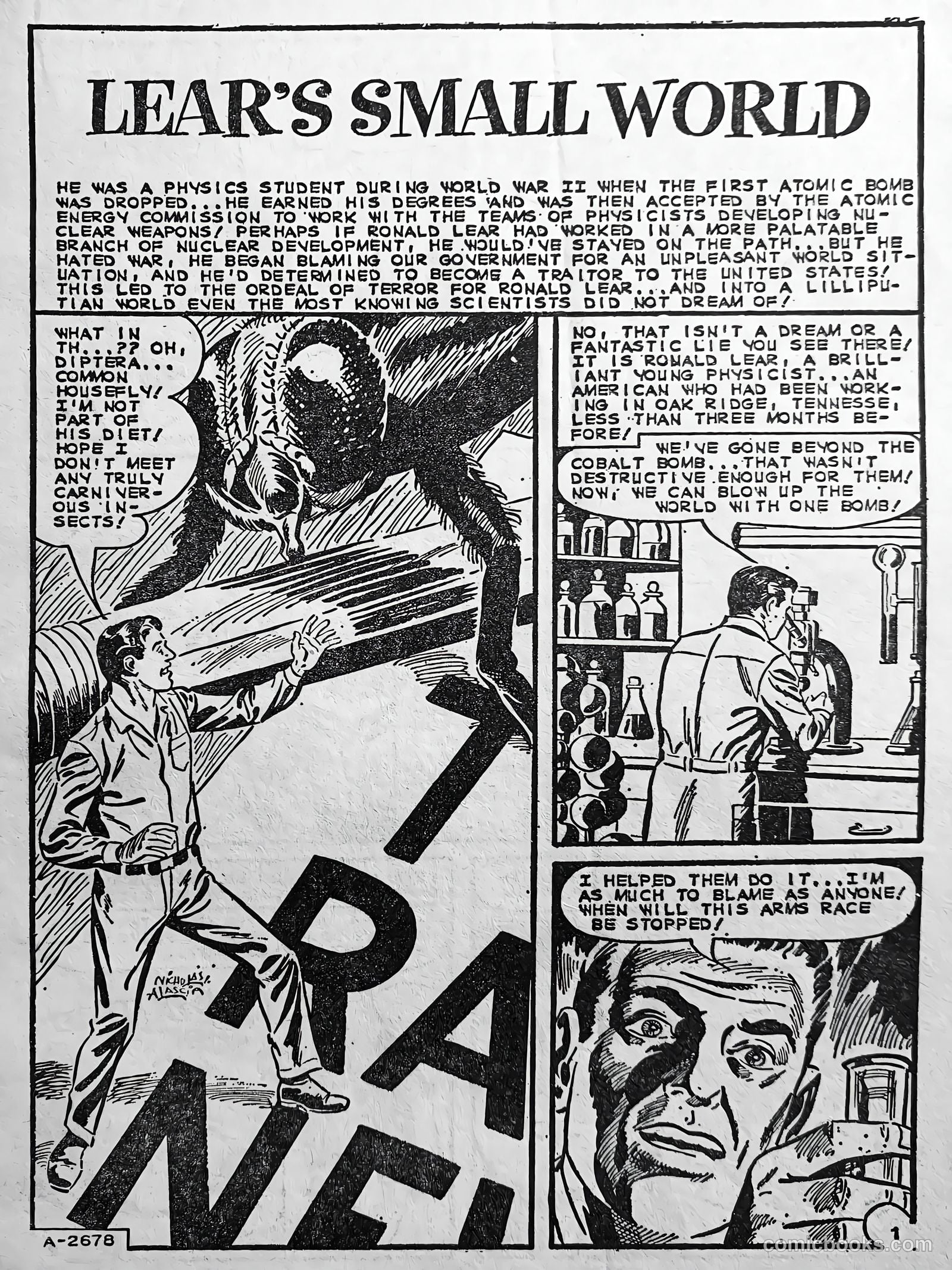 Creepy Worlds #44 (1965) — page 2 of 63