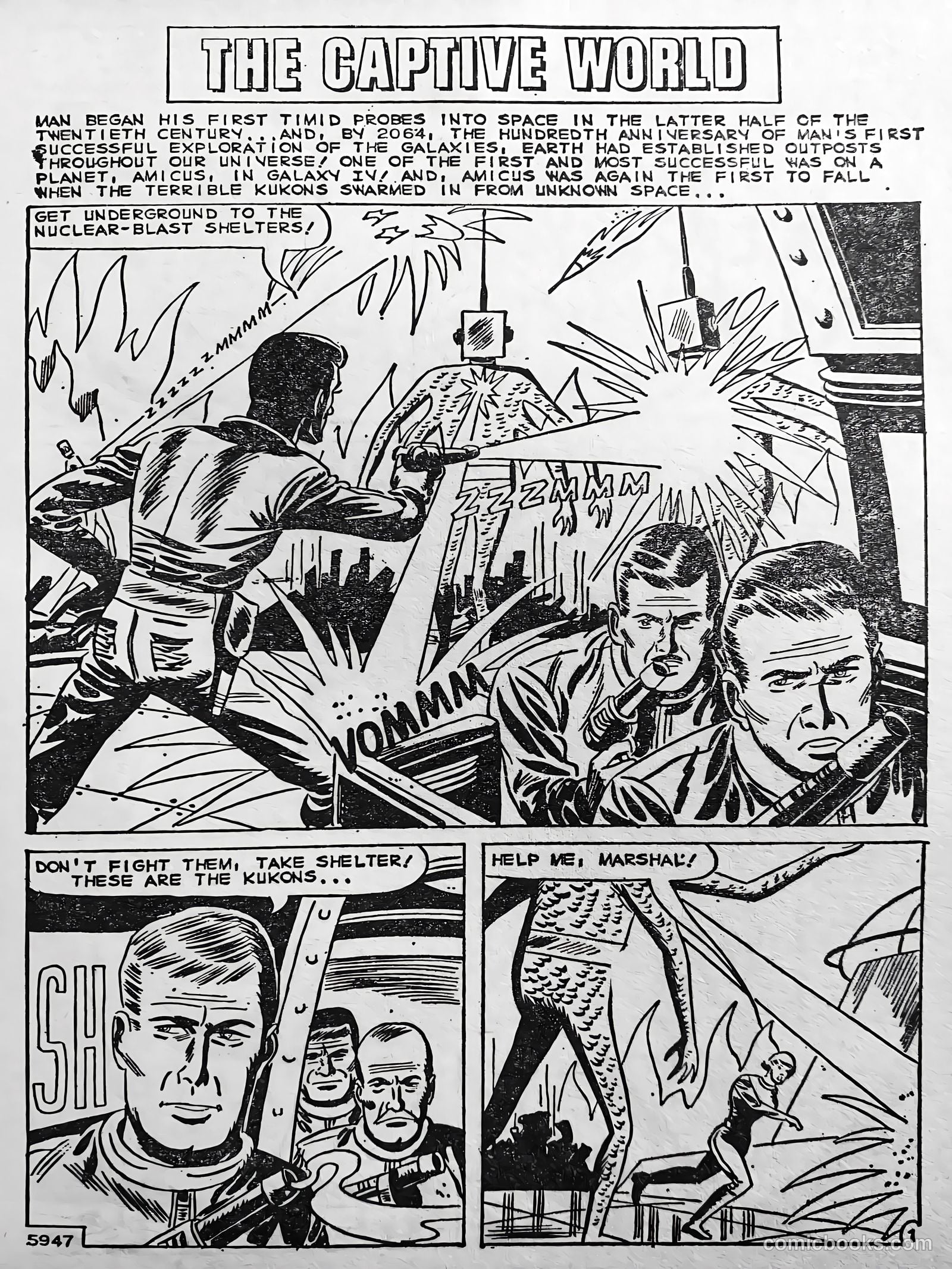 Creepy Worlds #44 (1965) — page 56 of 63
