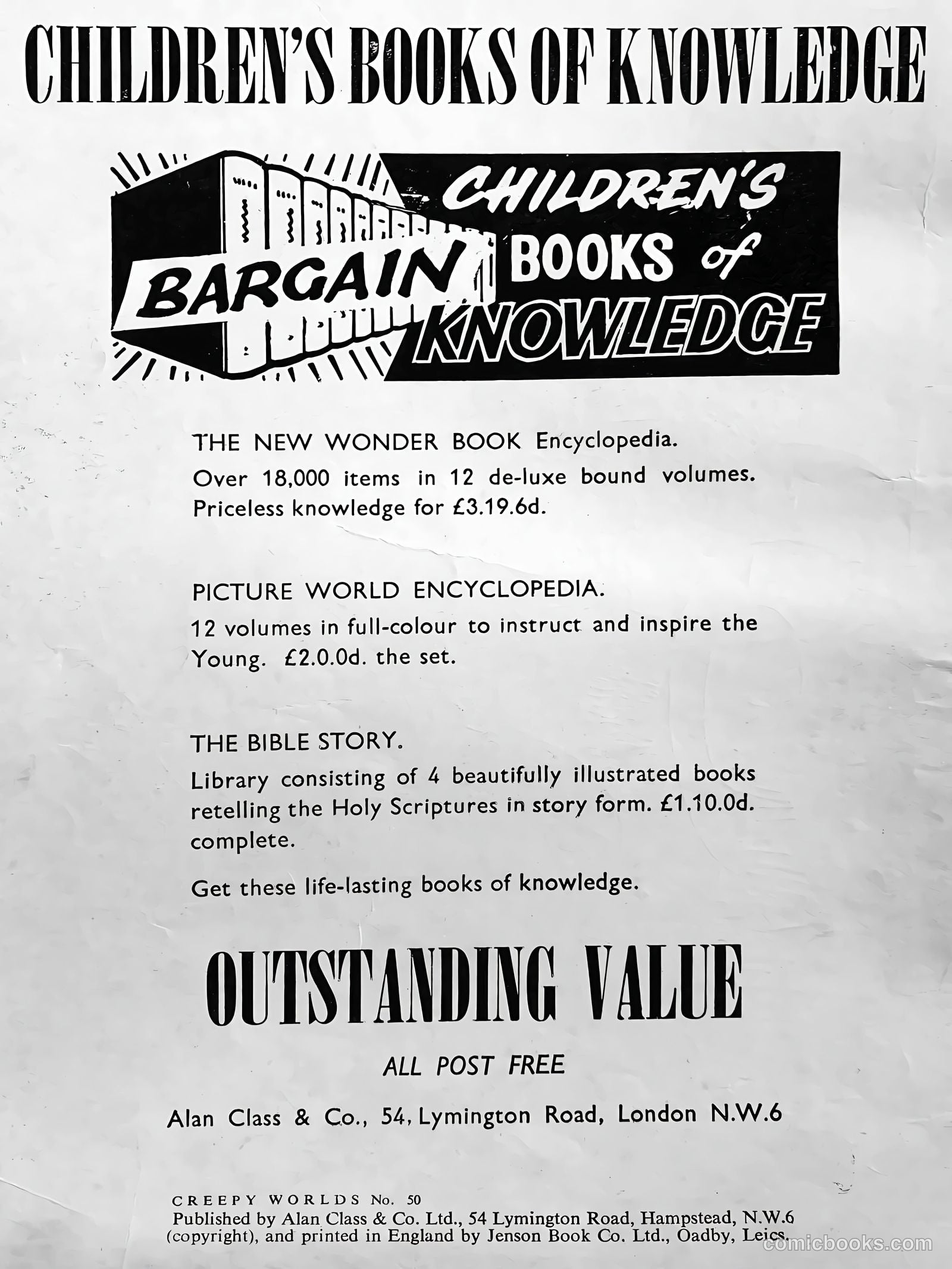 Creepy Worlds #50 — page 2 of 68