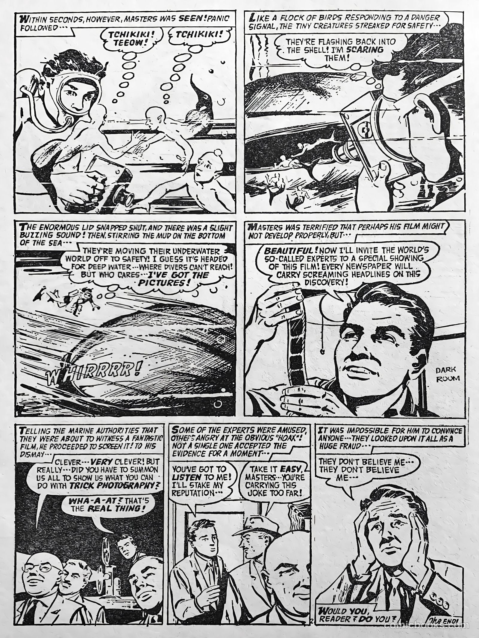 Creepy Worlds #54 — page 58 of 60