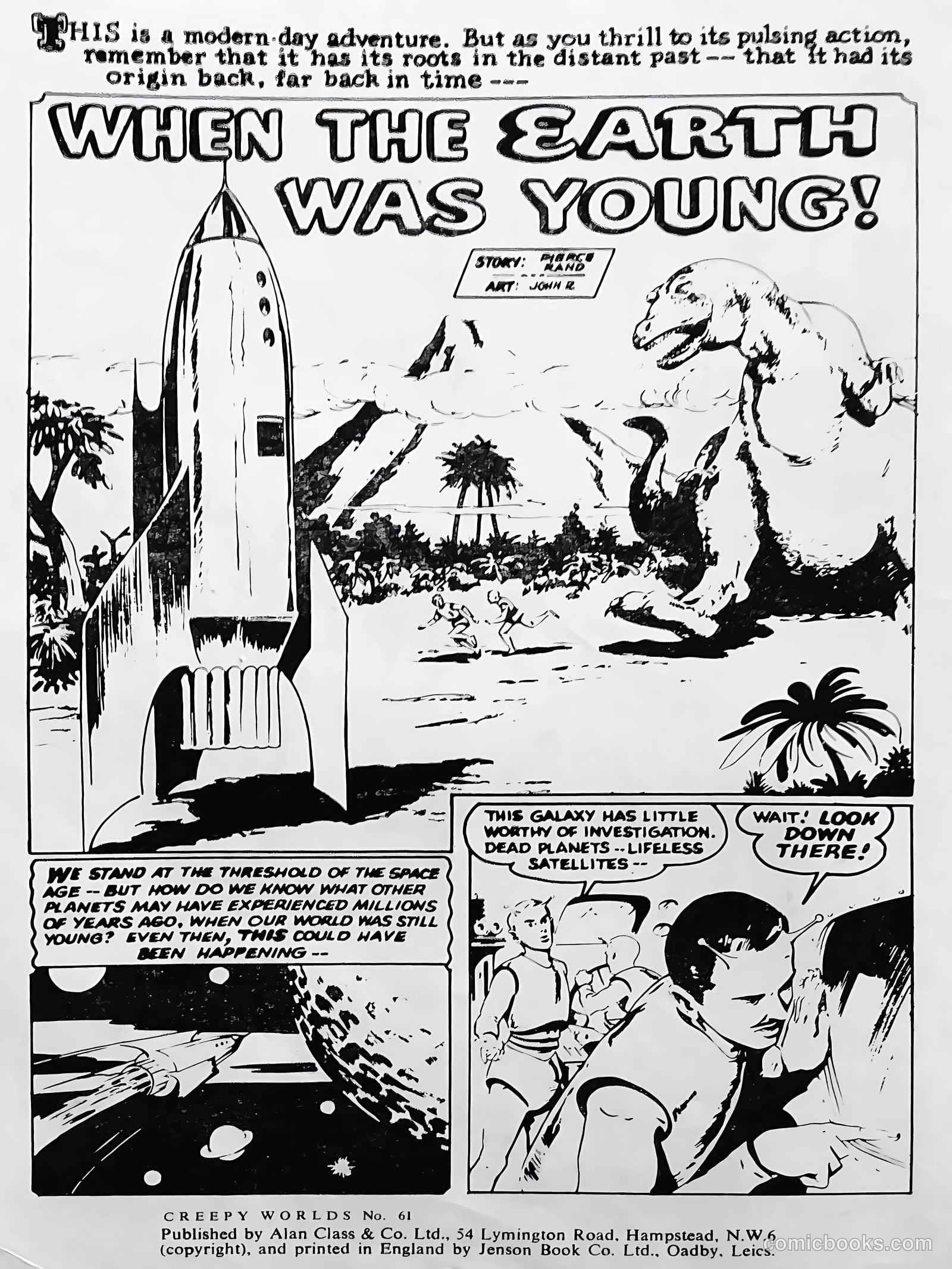 Creepy Worlds #61 — page 2 of 59