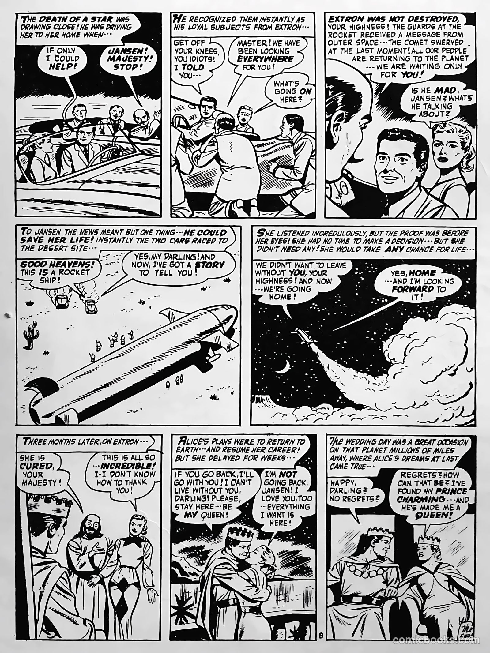 Creepy Worlds #61 — page 58 of 59