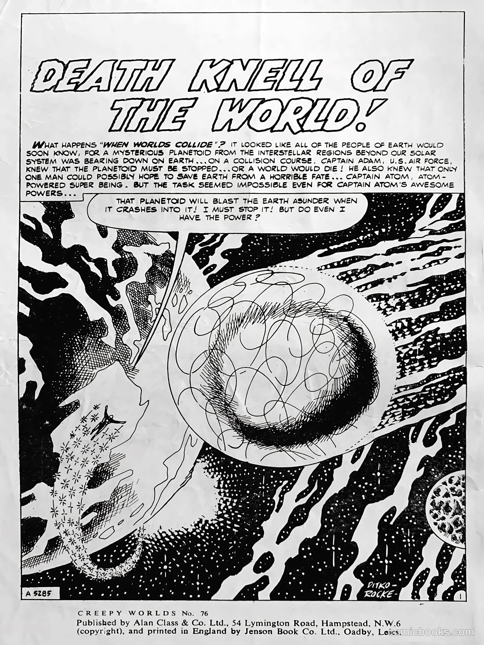 Creepy Worlds #76 — page 2 of 31