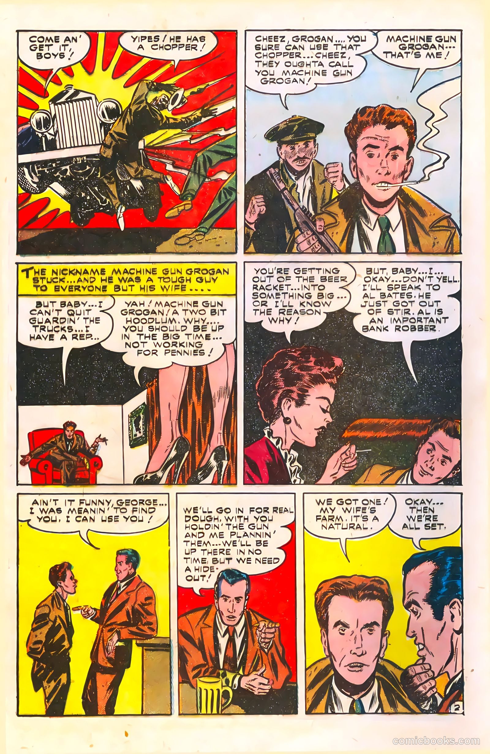 Crime and Justice #1 (1951) — page 4 of 36
