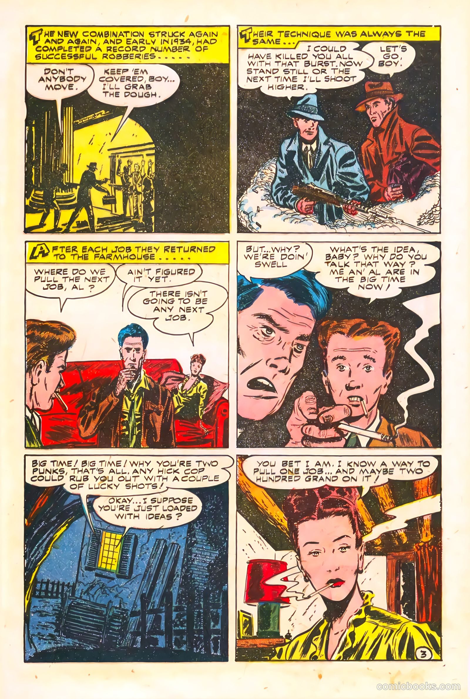 Crime and Justice #1 (1951) — page 5 of 36