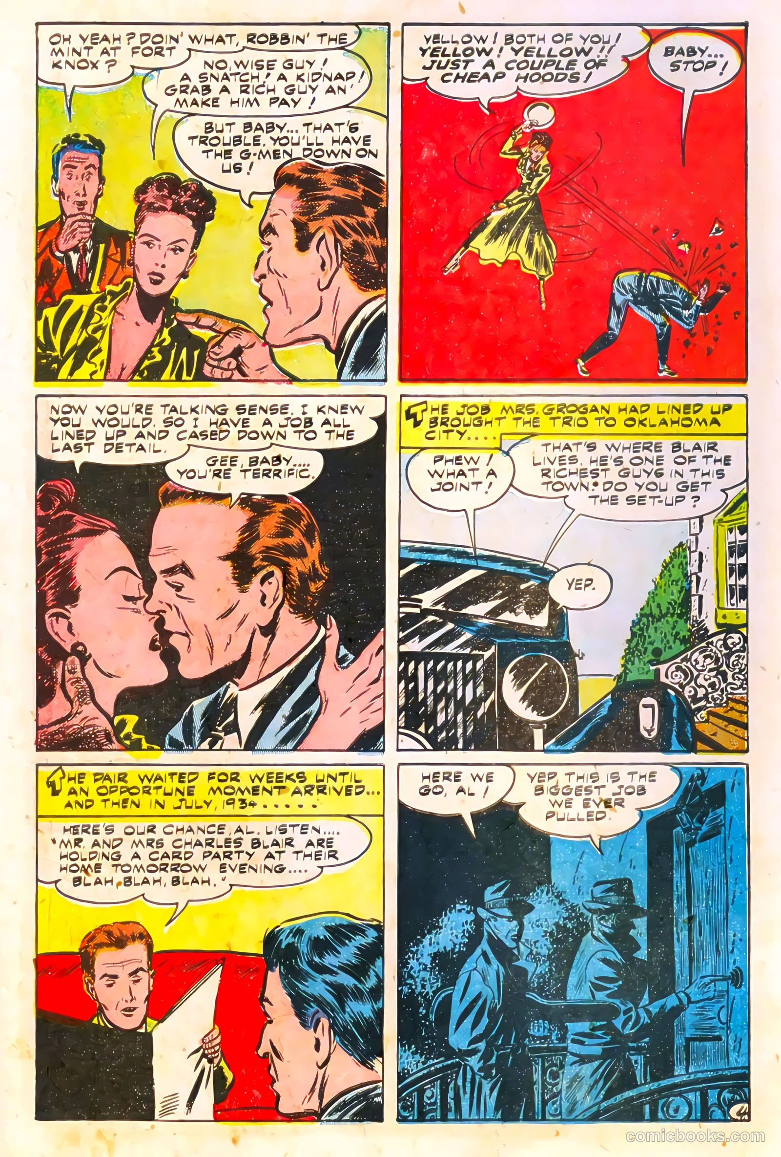 Crime and Justice #1 (1951) — page 6 of 36