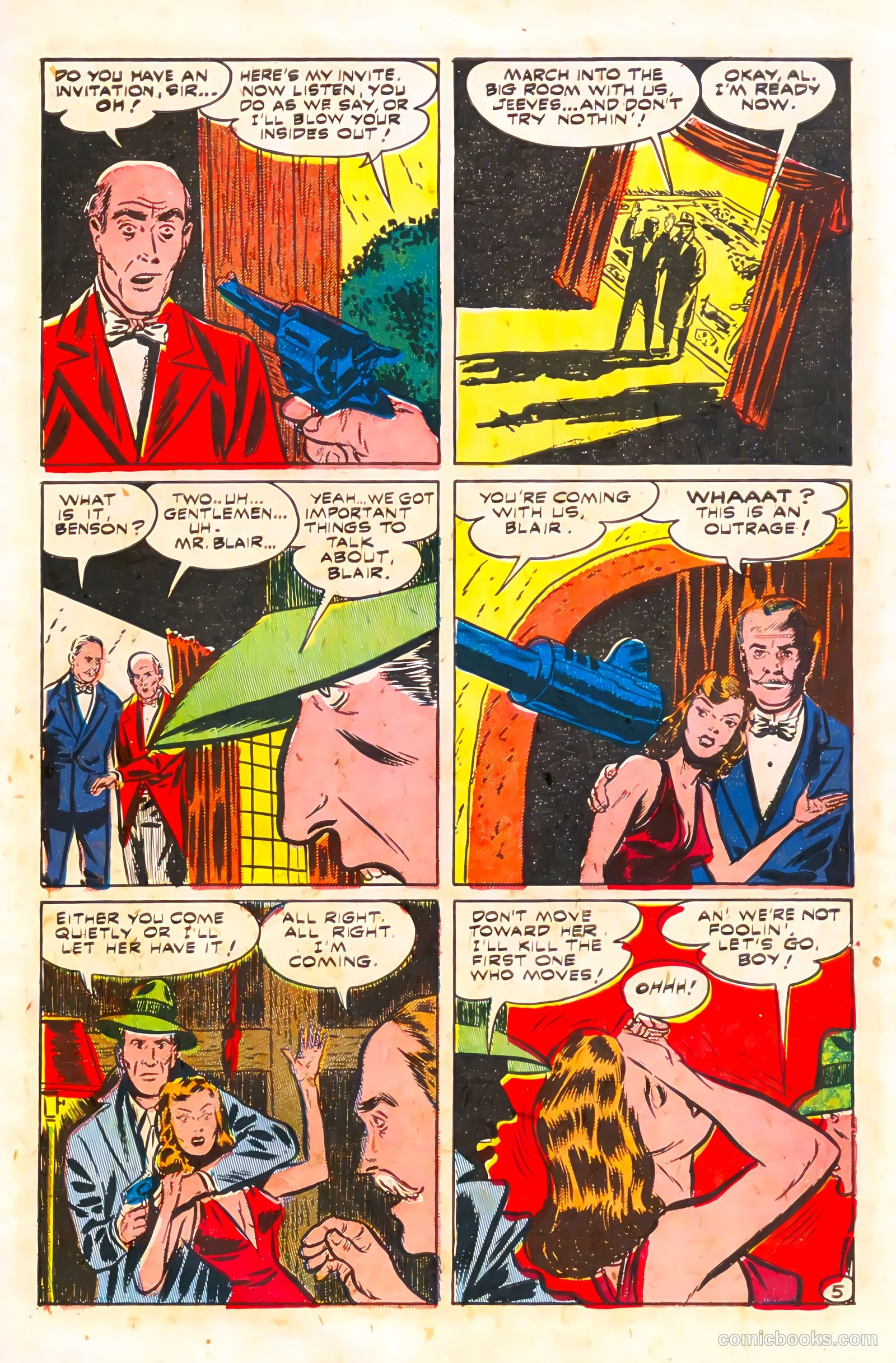 Crime and Justice #1 (1951) — page 7 of 36