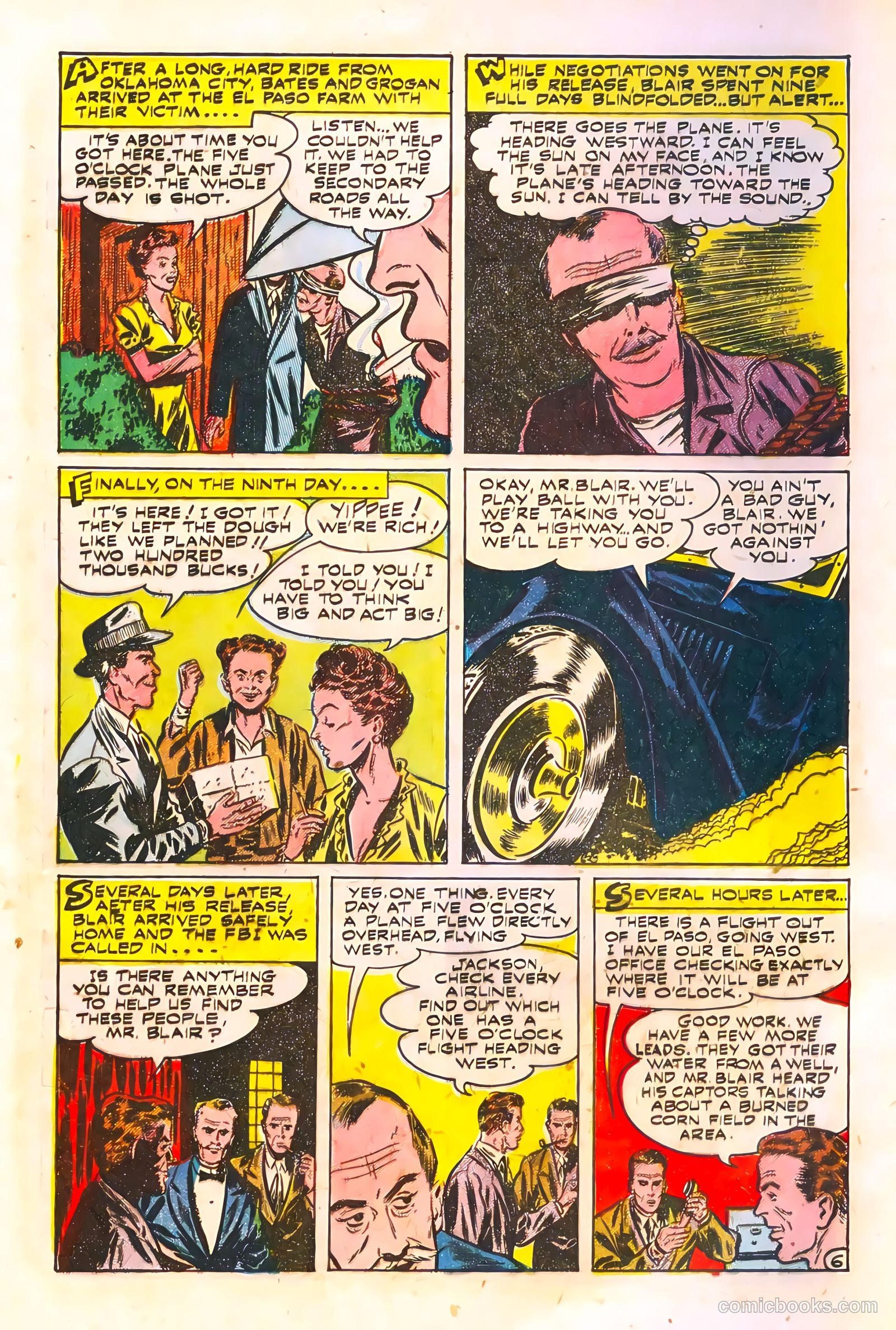 Crime and Justice #1 (1951) — page 8 of 36
