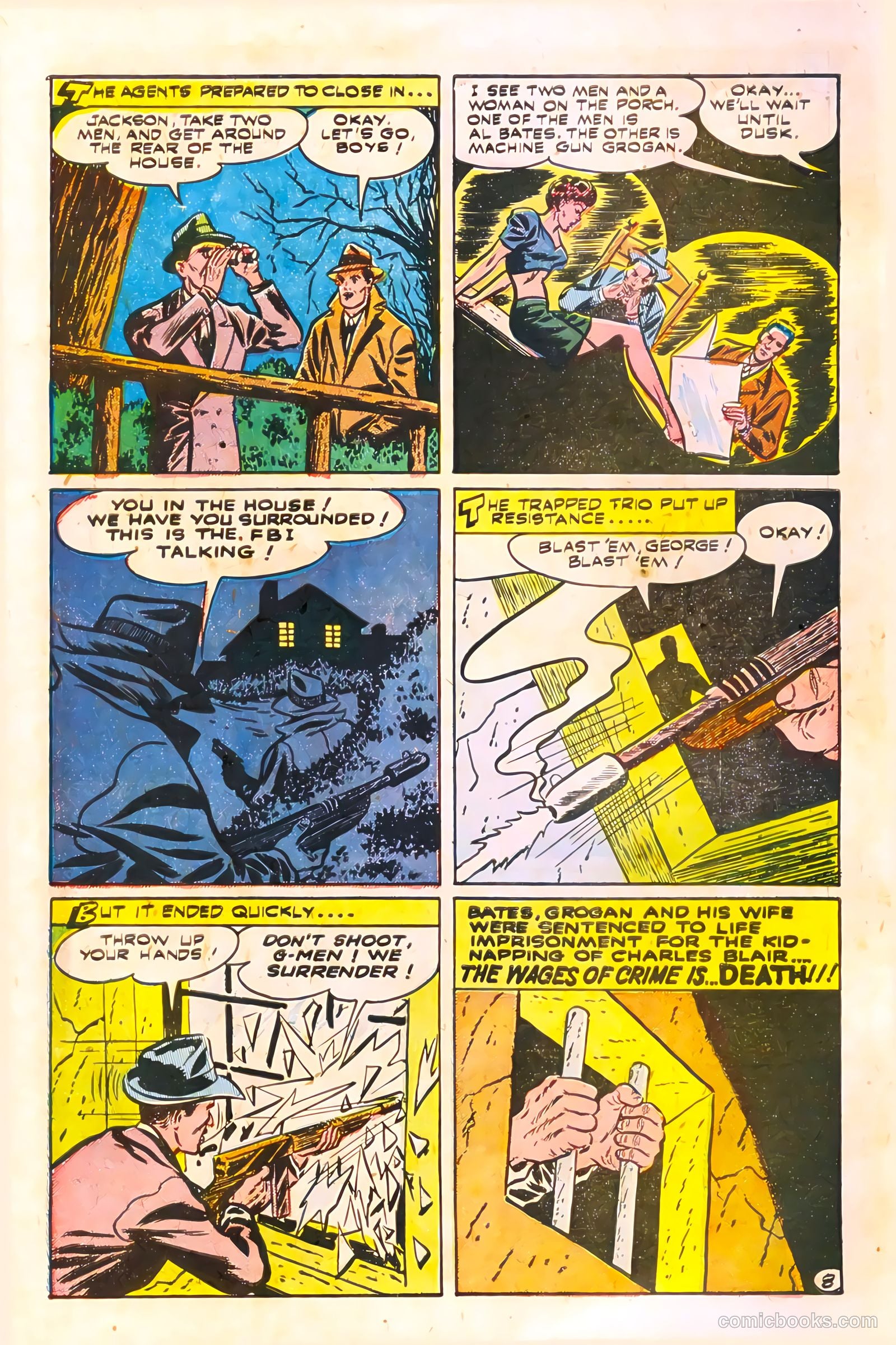 Crime and Justice #1 (1951) — page 10 of 36