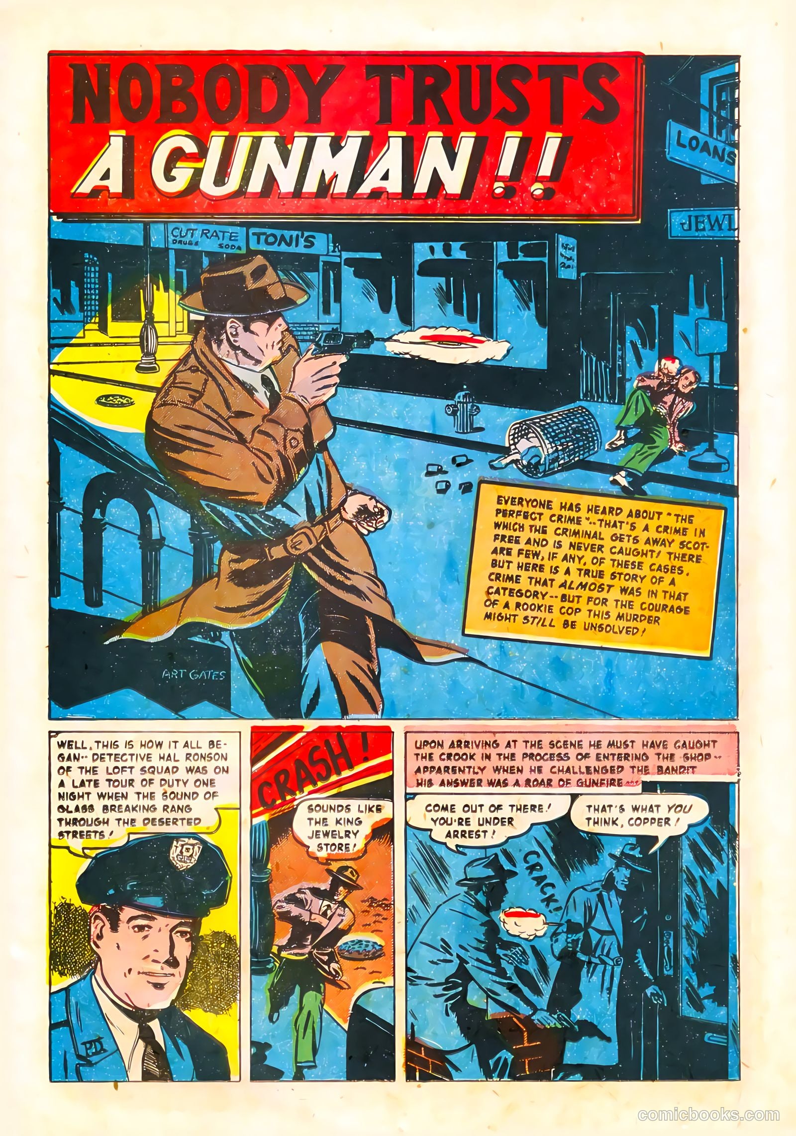Crime and Justice #1 (1951) — page 11 of 36
