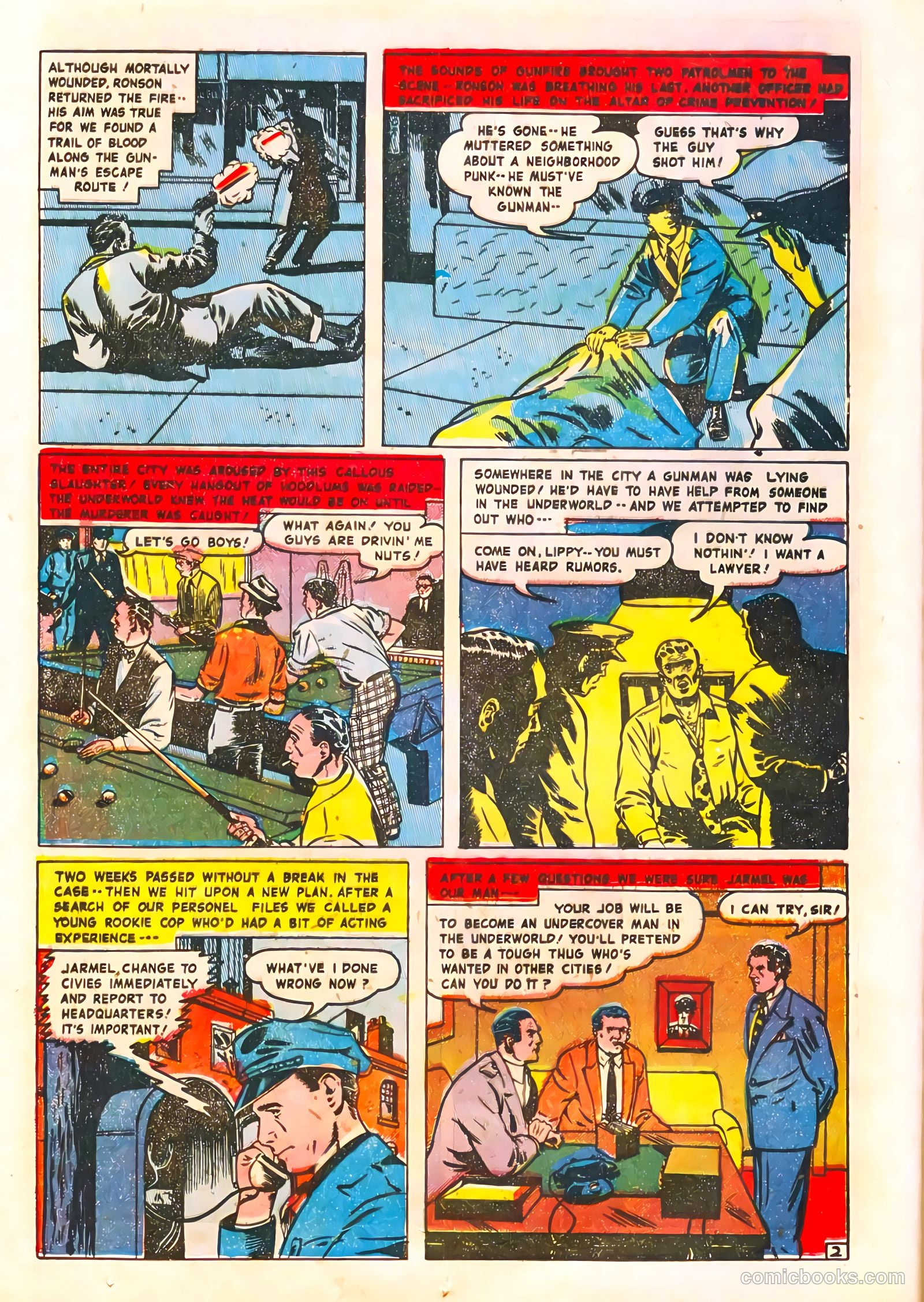Crime and Justice #1 (1951) — page 12 of 36