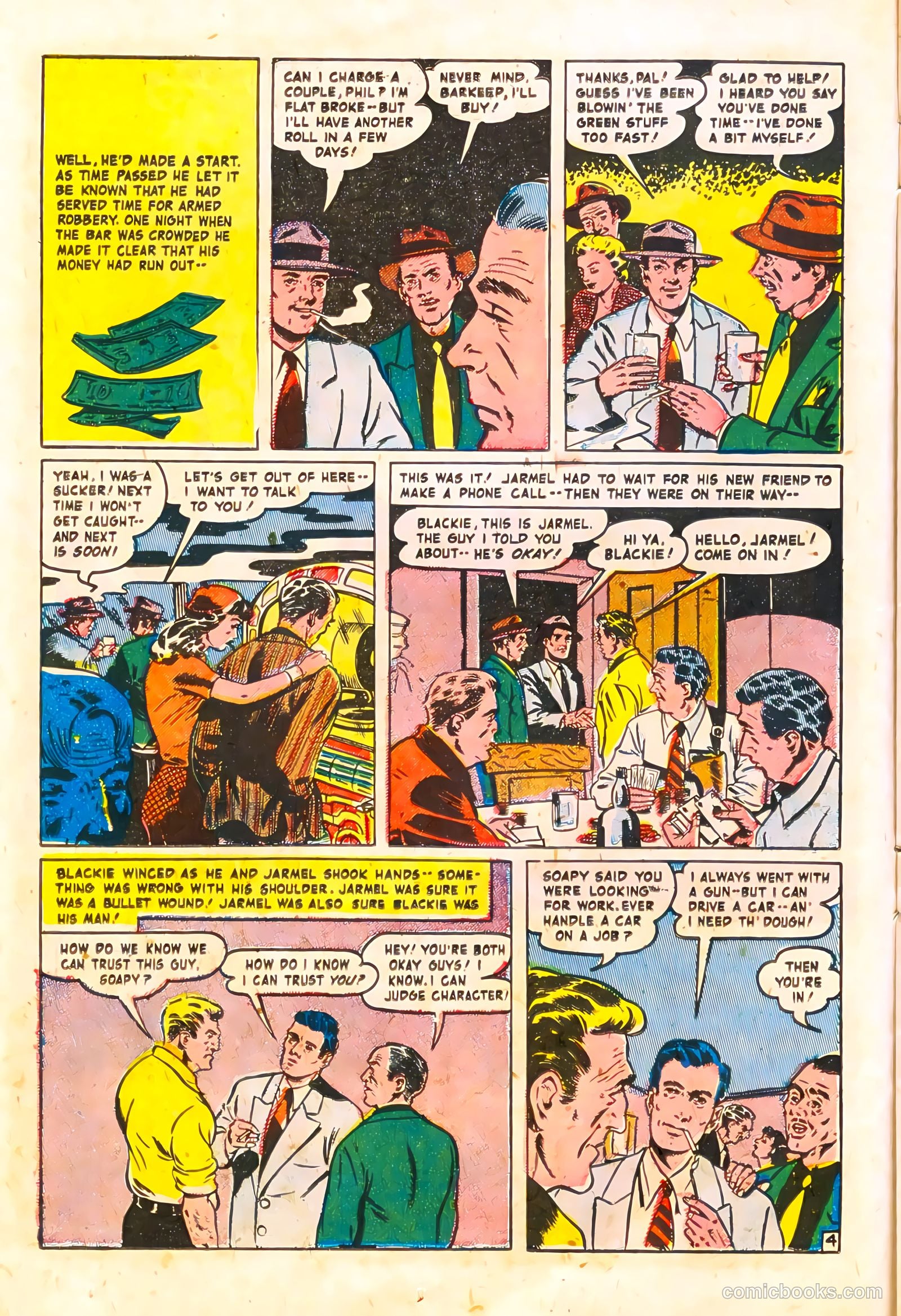 Crime and Justice #1 (1951) — page 14 of 36