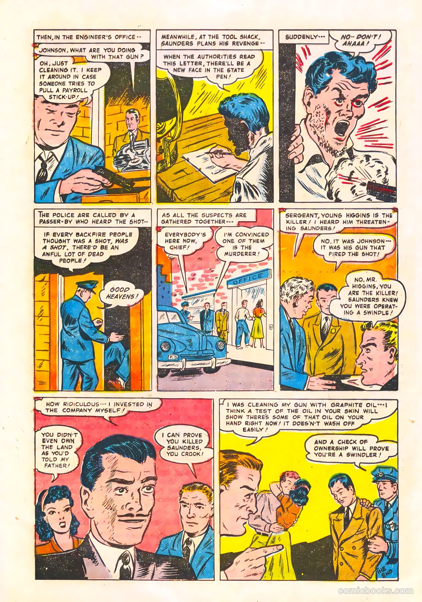 Crime and Justice #1 (1951) — page 21 of 36