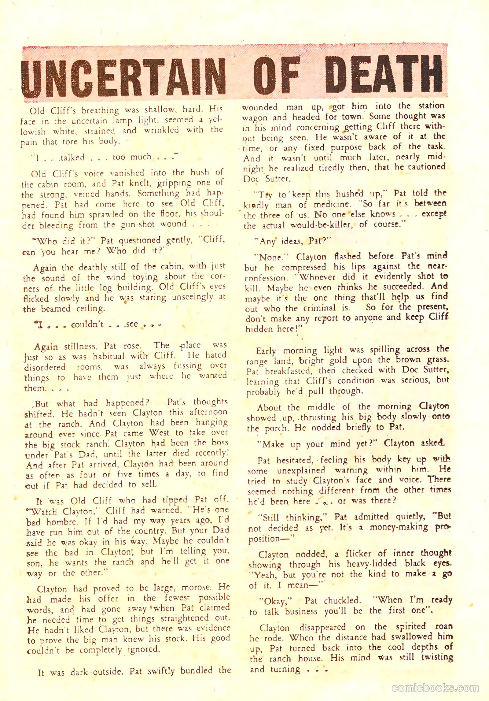 Crime and Justice #1 (1951) — page 22 of 36