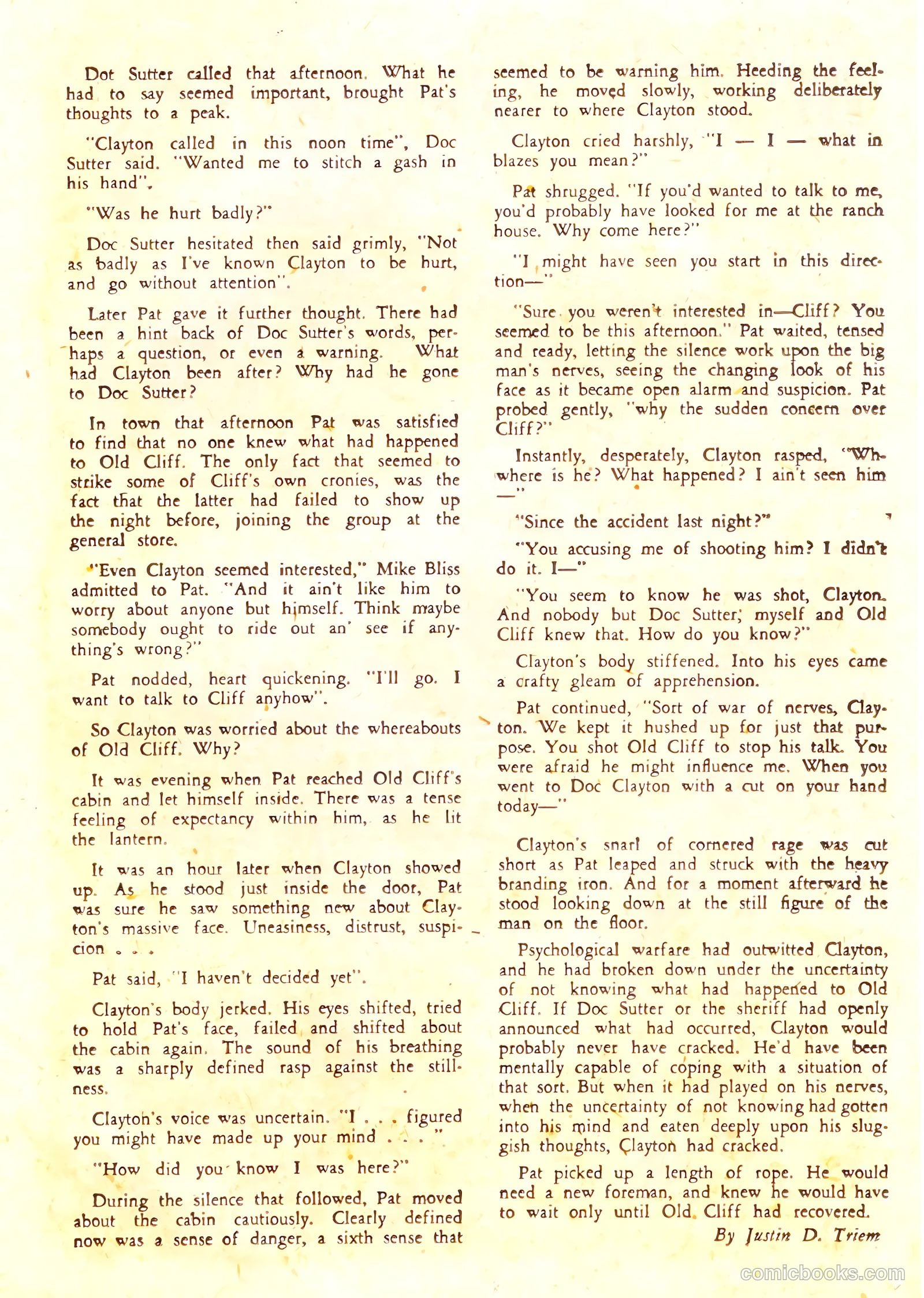 Crime and Justice #1 (1951) — page 23 of 36