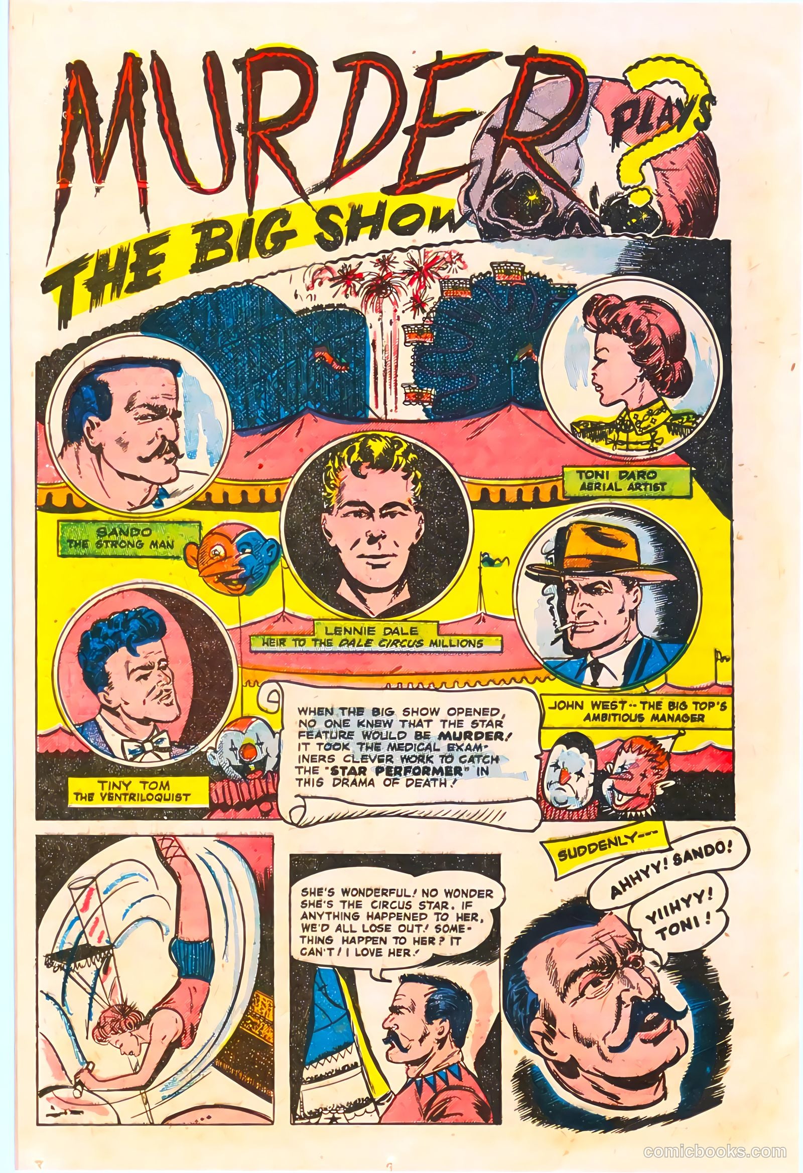 Crime and Justice #1 (1951) — page 24 of 36