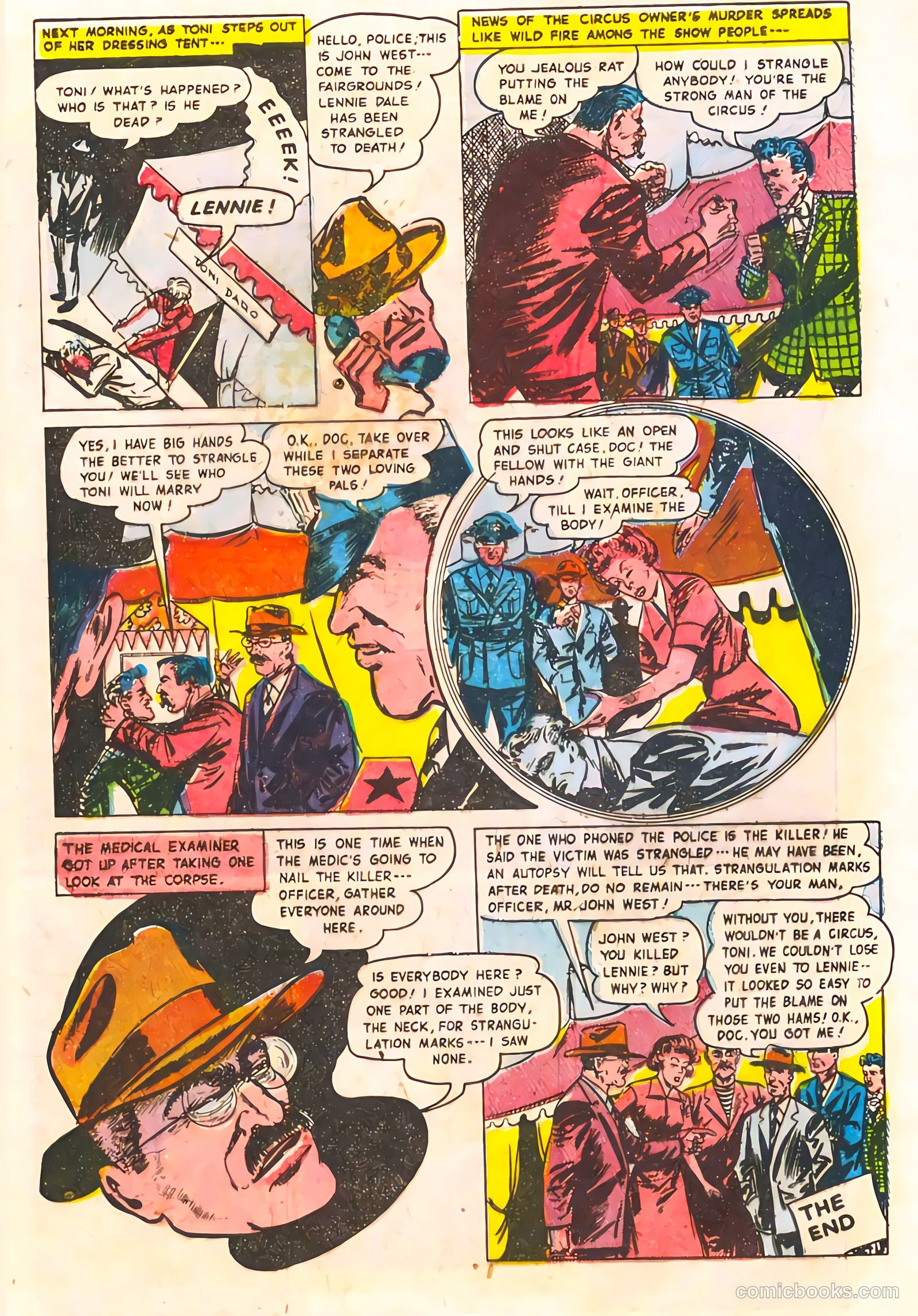 Crime and Justice #1 (1951) — page 28 of 36