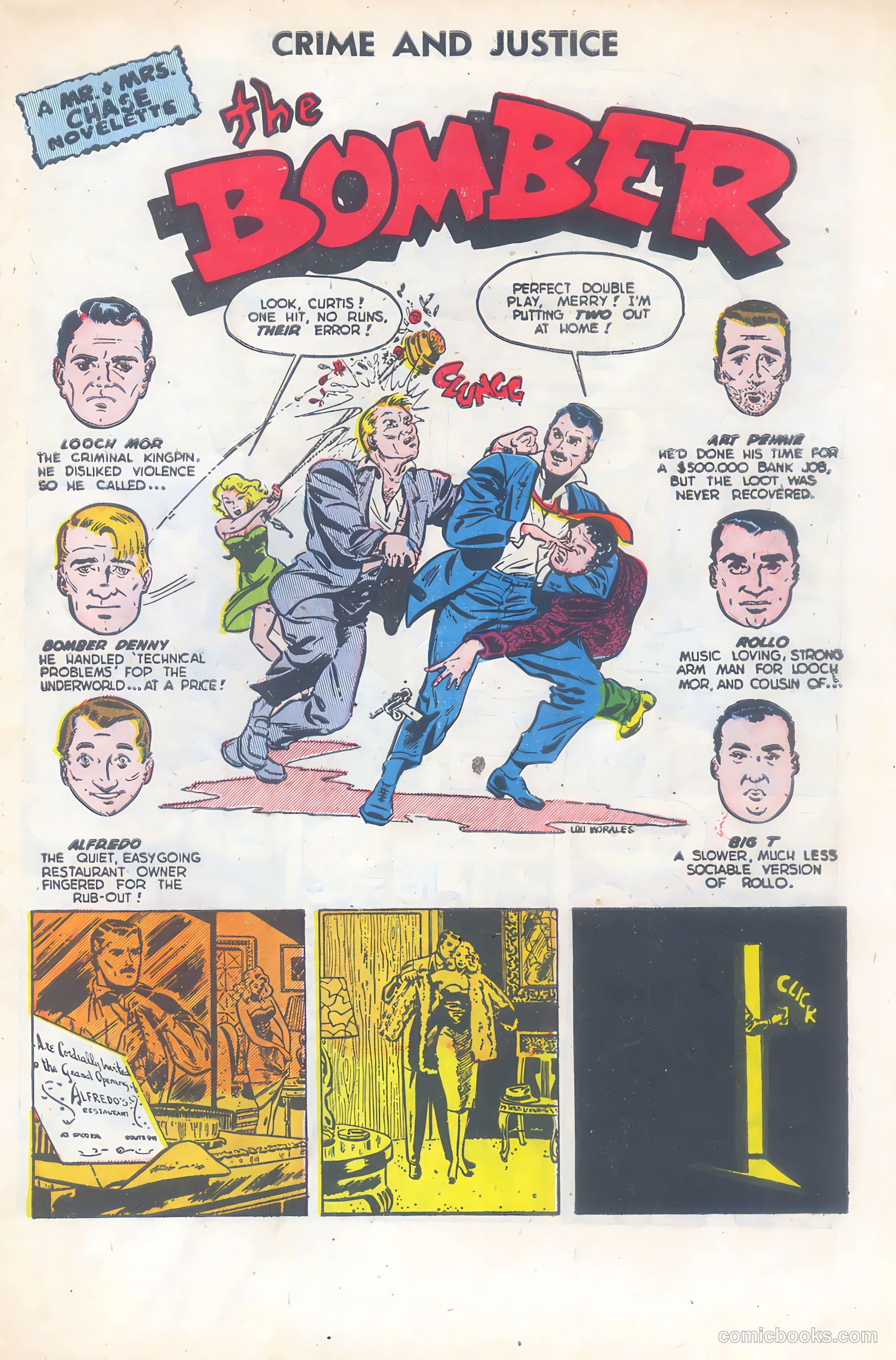 Crime and Justice #10 (1952) — page 3 of 36