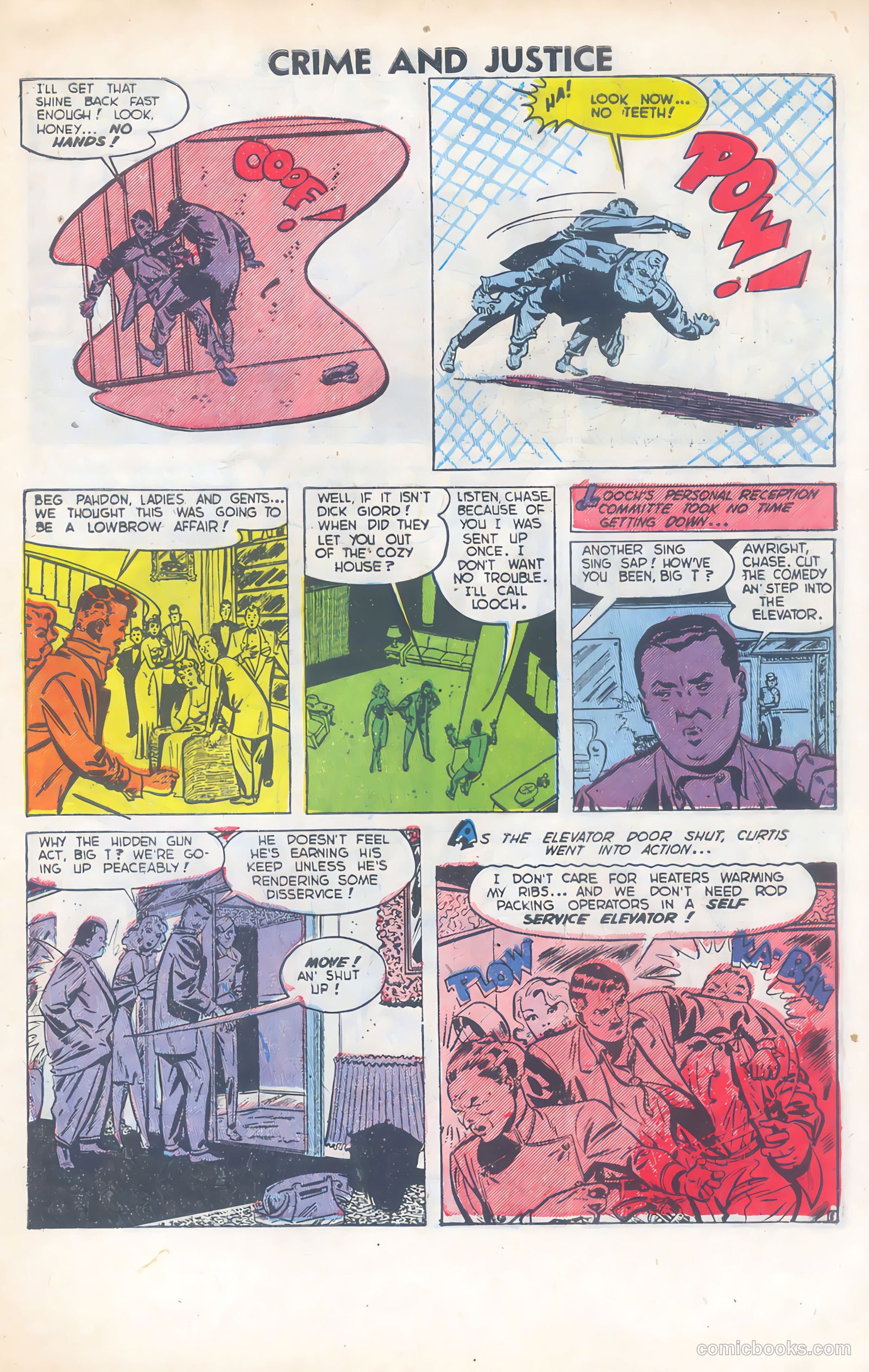 Crime and Justice #10 (1952) — page 7 of 36