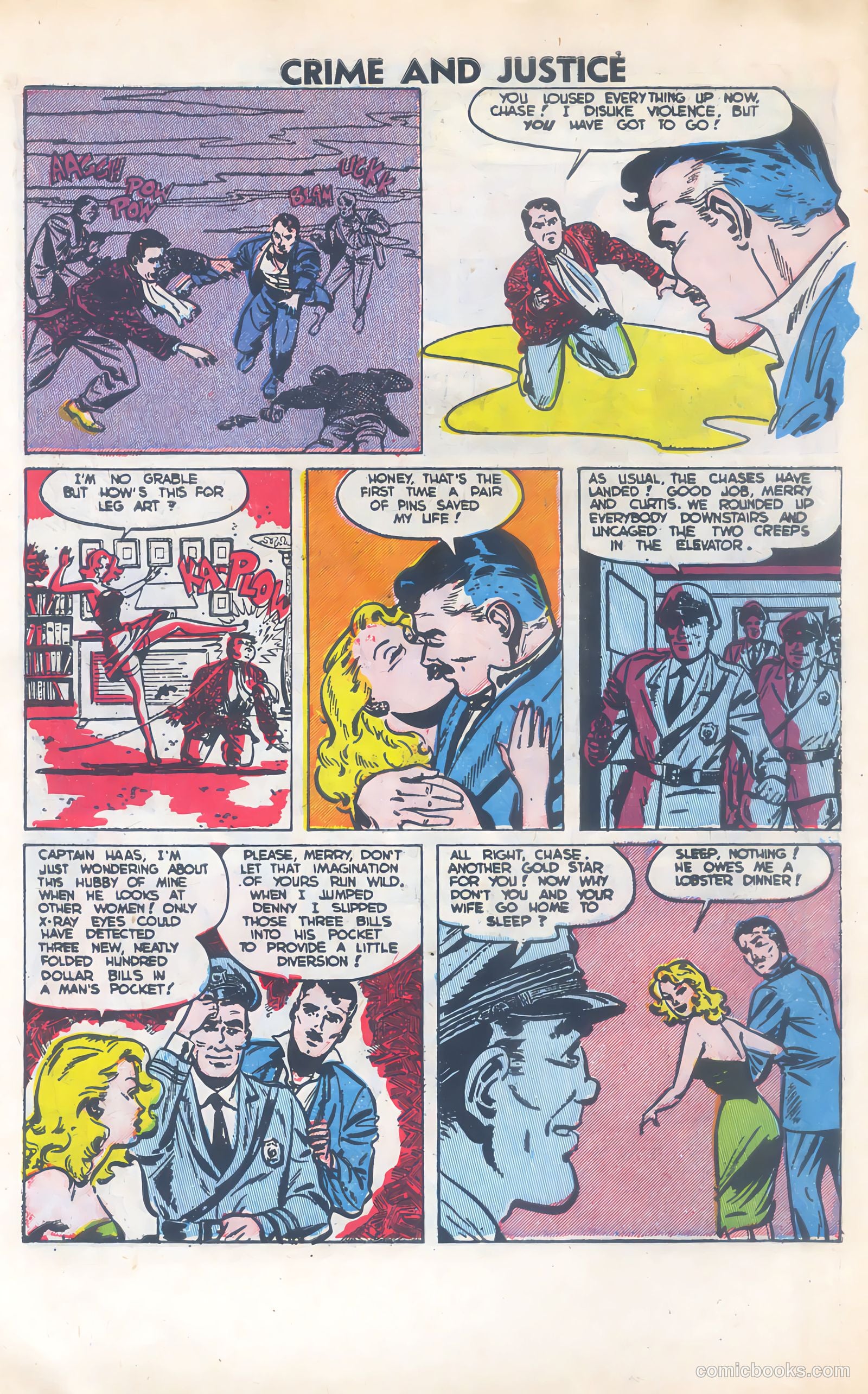 Crime and Justice #10 (1952) — page 10 of 36