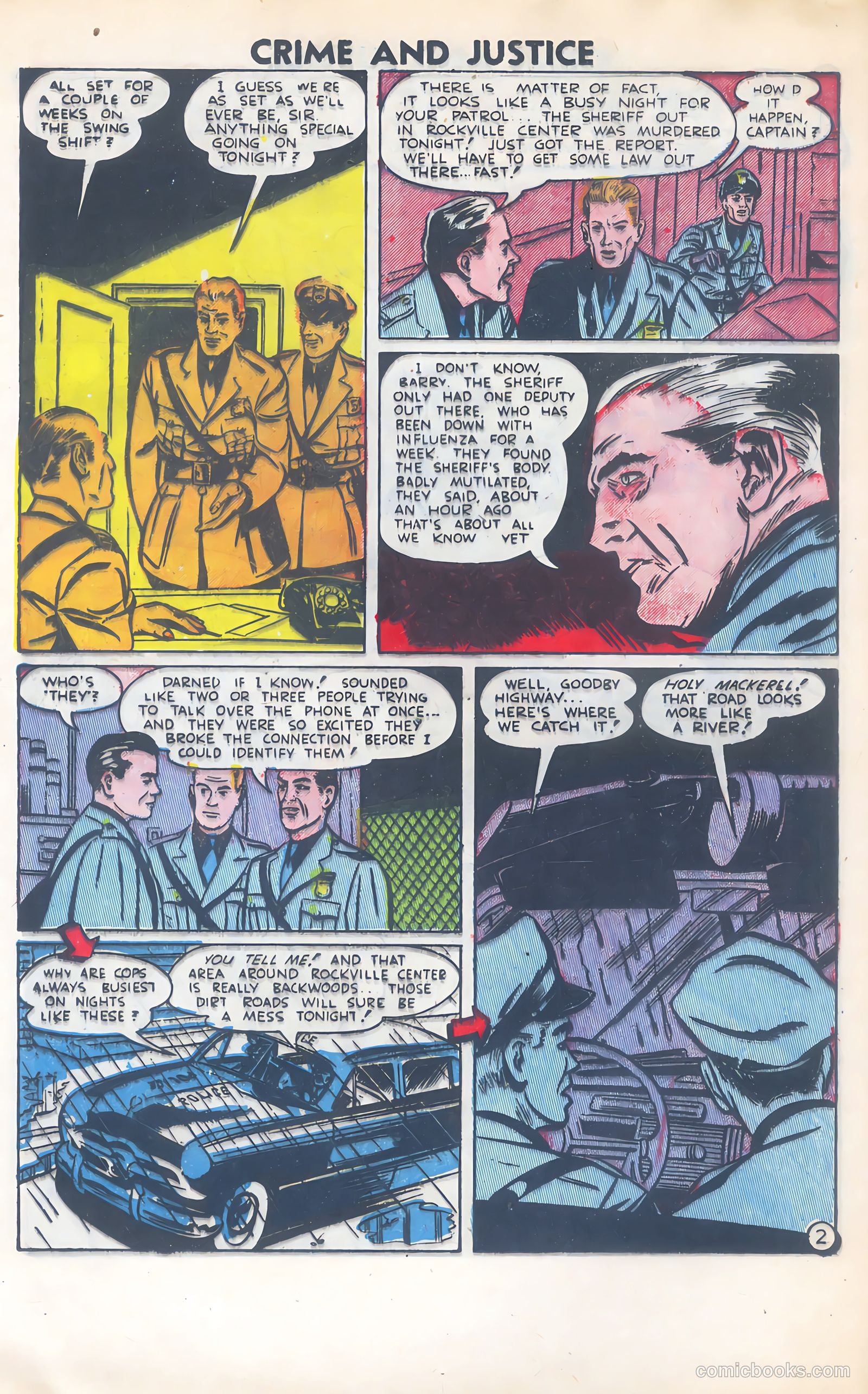 Crime and Justice #10 (1952) — page 12 of 36