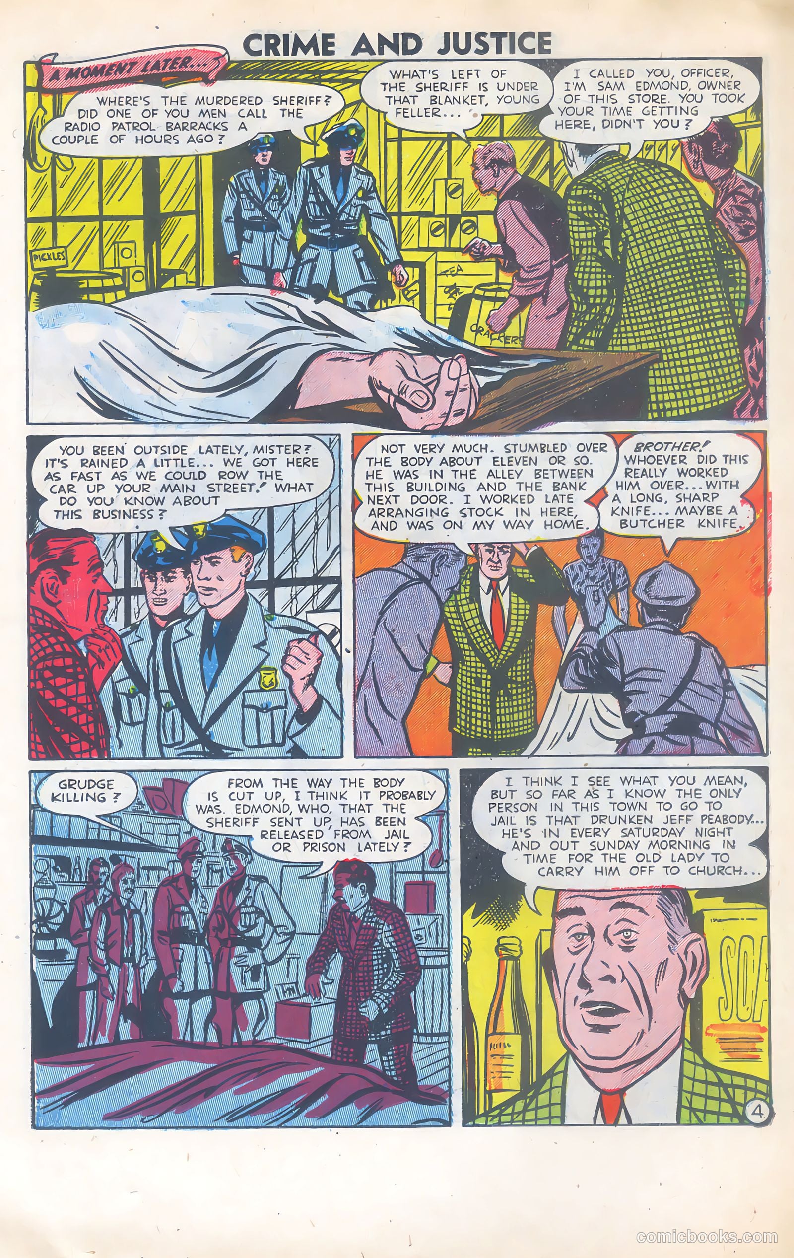 Crime and Justice #10 (1952) — page 14 of 36