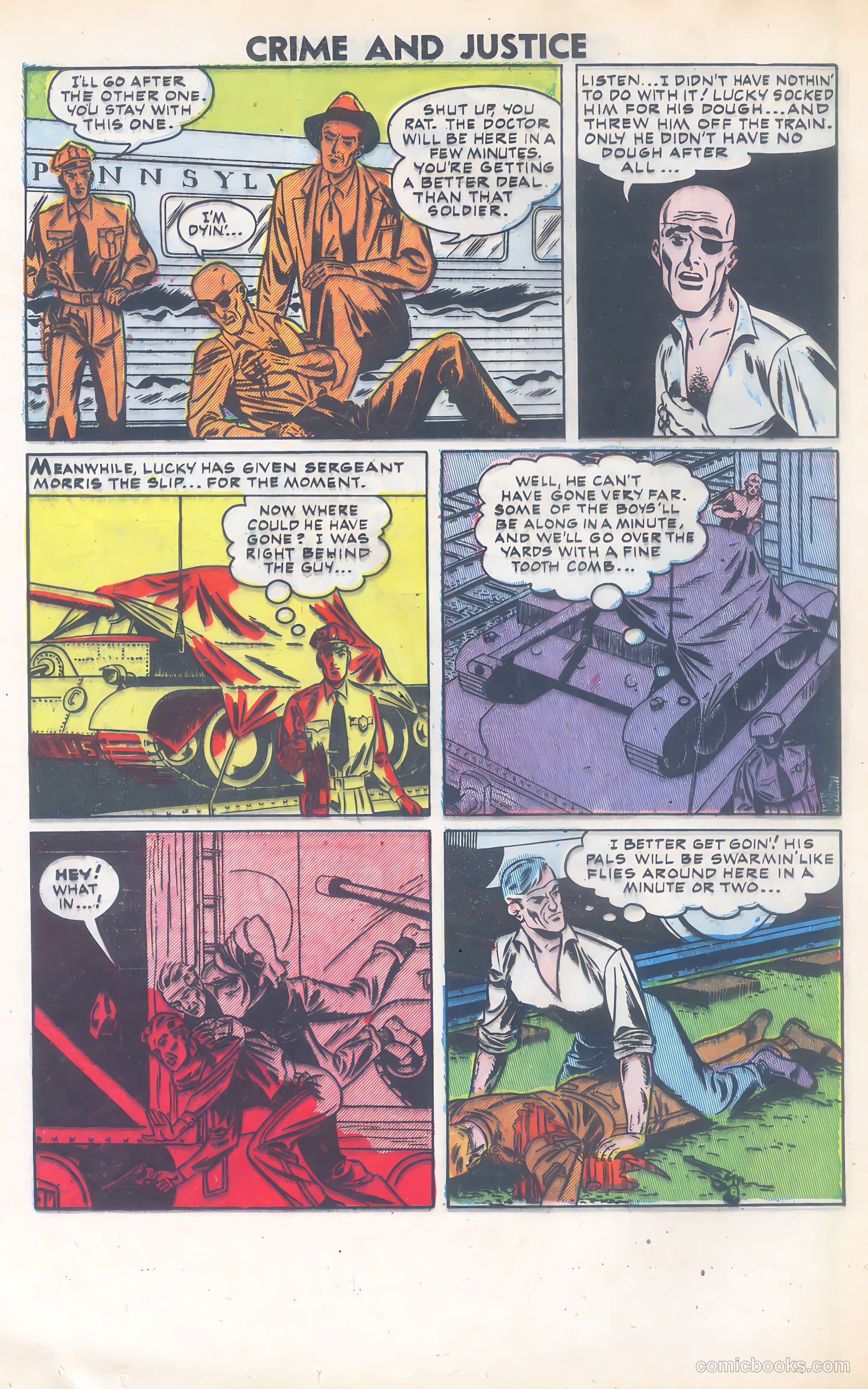 Crime and Justice #10 (1952) — page 24 of 36
