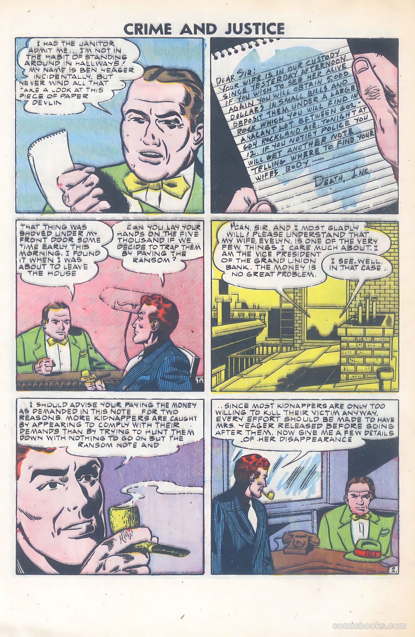 Crime and Justice #10 (1952) — page 28 of 36