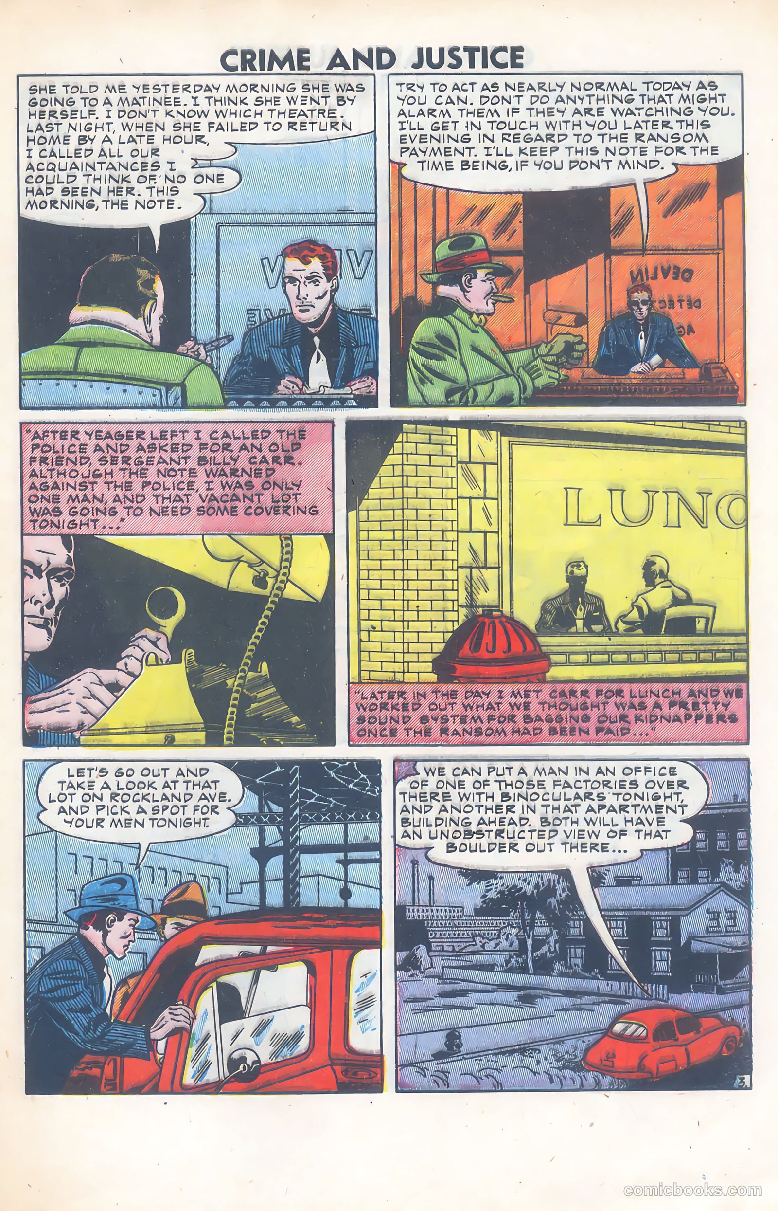 Crime and Justice #10 (1952) — page 29 of 36
