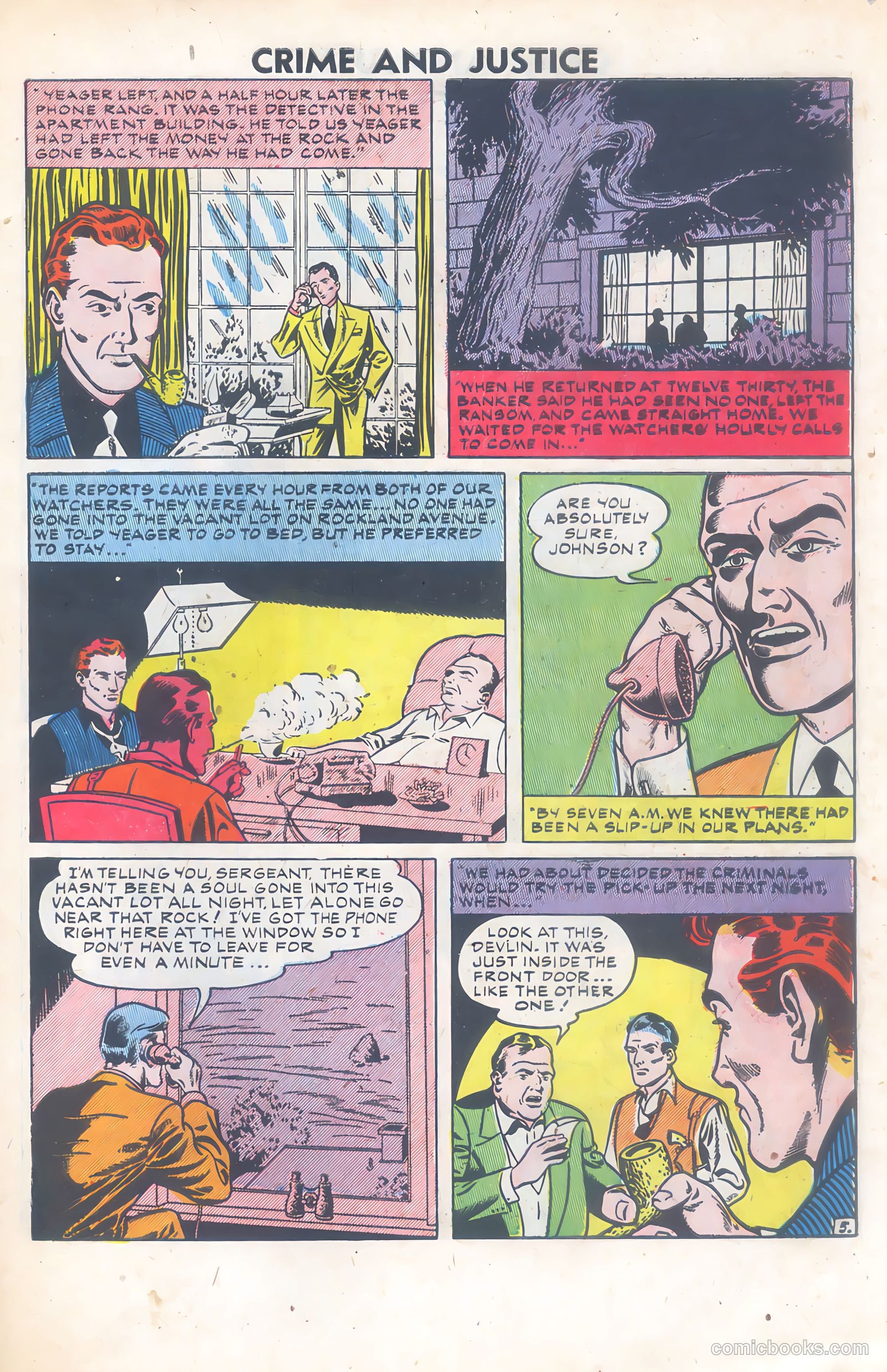 Crime and Justice #10 (1952) — page 31 of 36