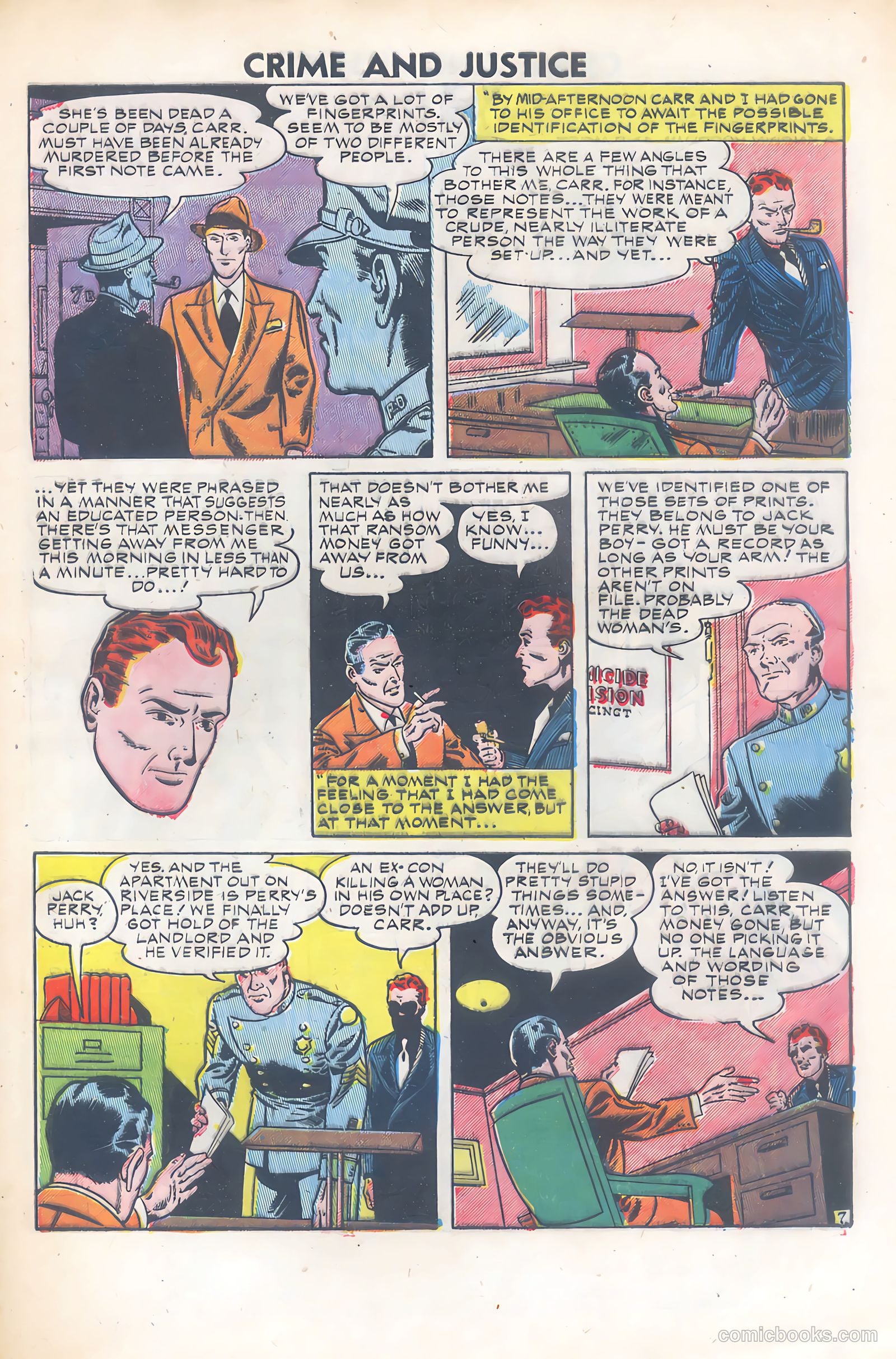 Crime and Justice #10 (1952) — page 33 of 36