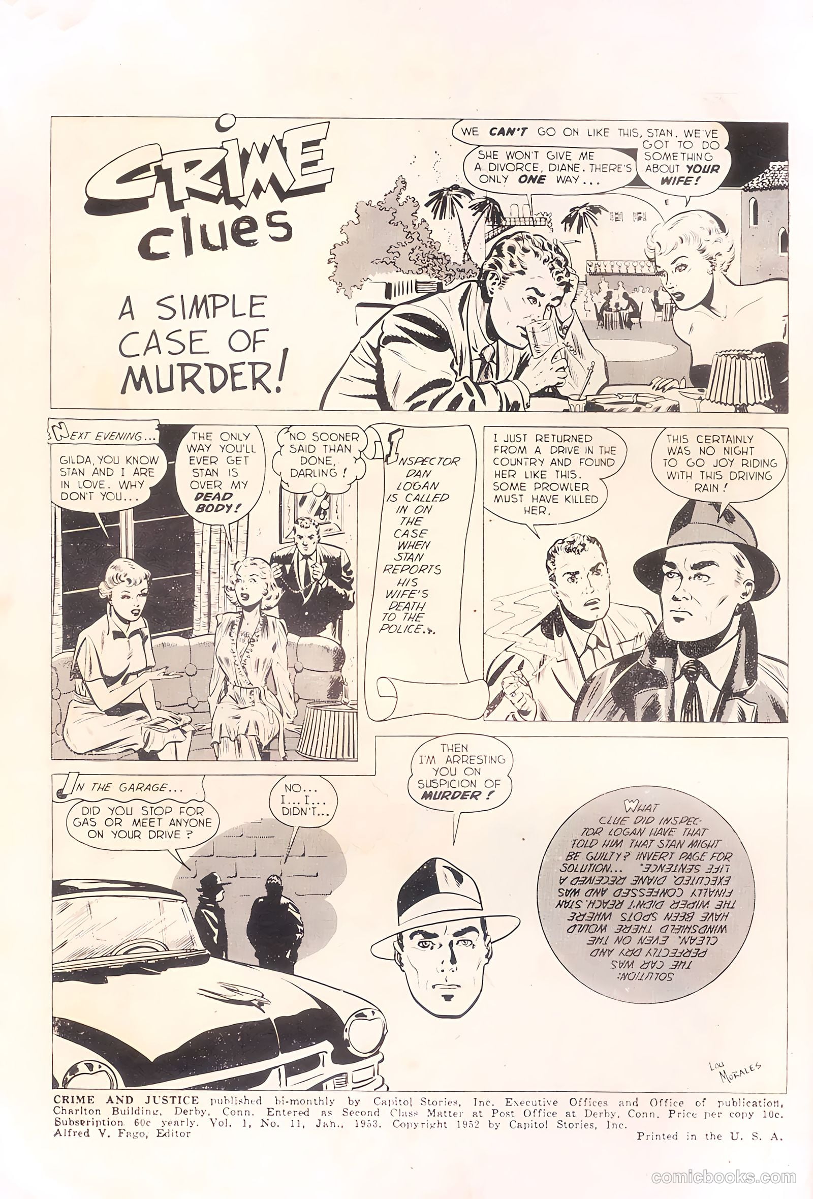 Crime and Justice #11 (1953) — page 2 of 36