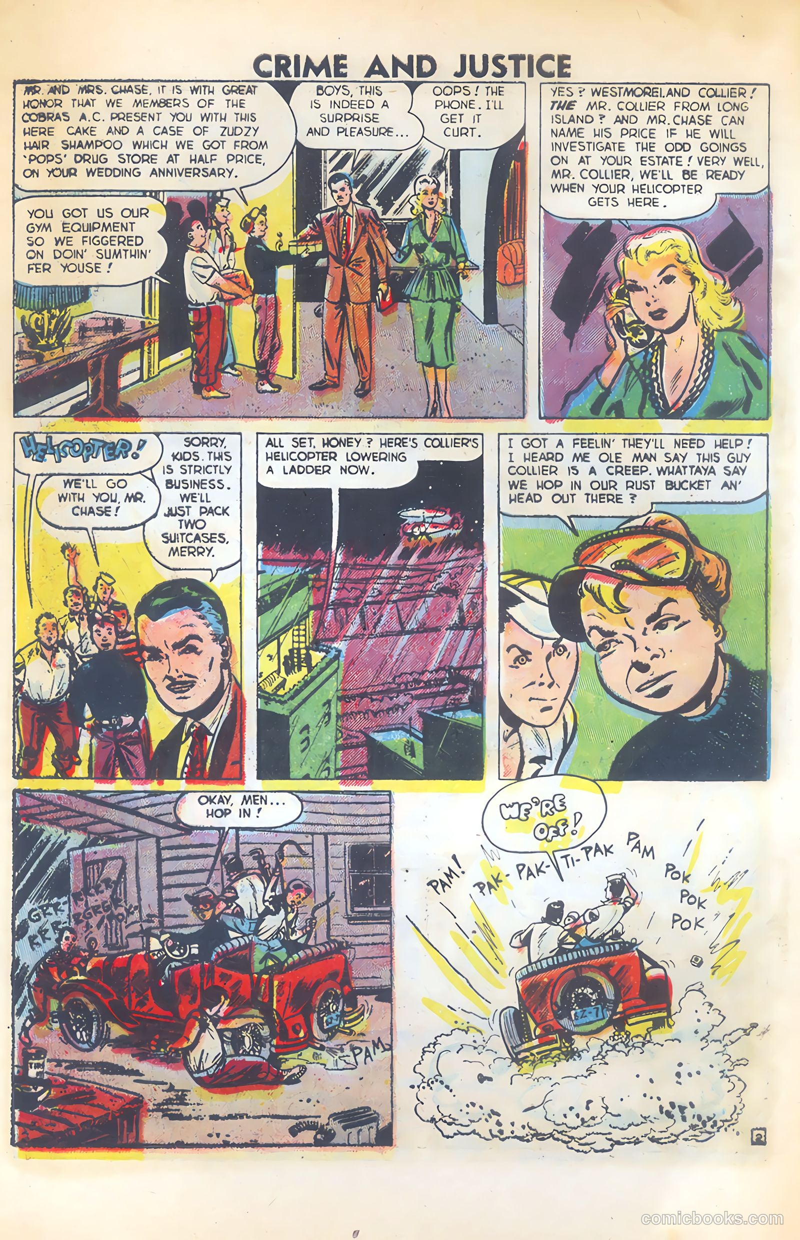 Crime and Justice #11 (1953) — page 4 of 36