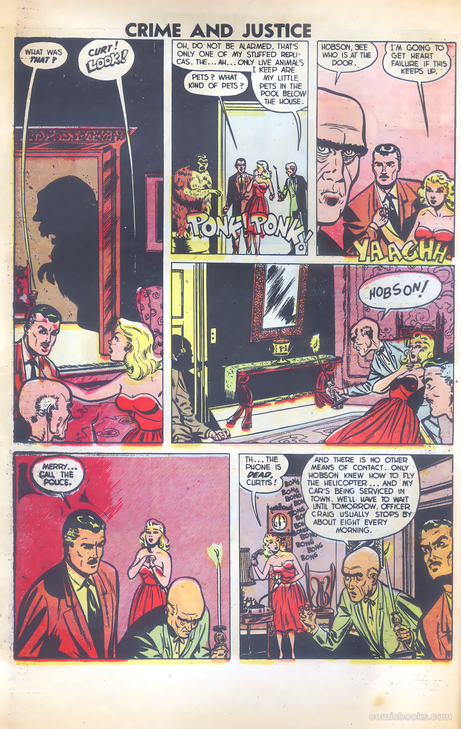 Crime and Justice #11 (1953) — page 6 of 36
