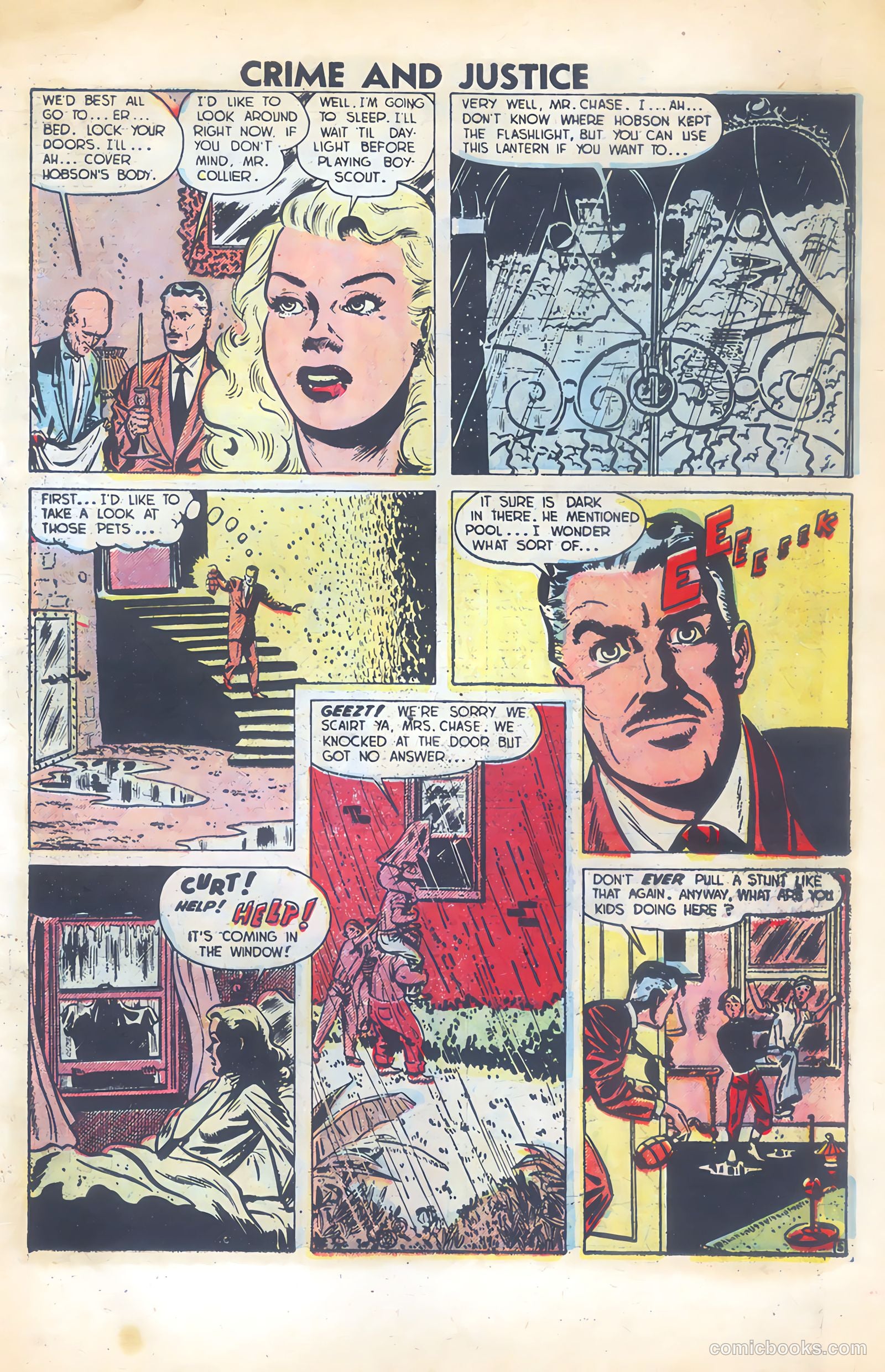Crime and Justice #11 (1953) — page 7 of 36