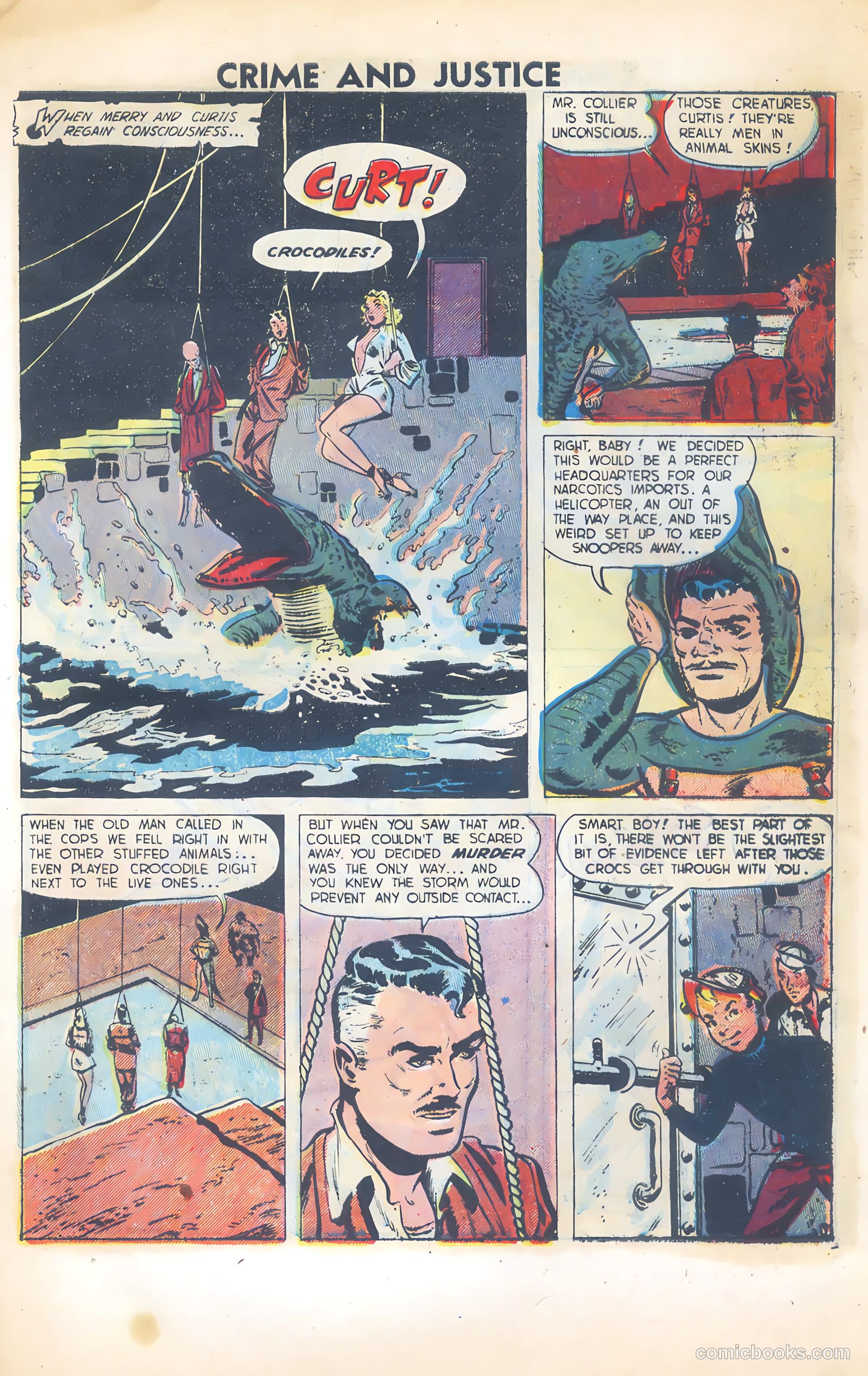 Crime and Justice #11 (1953) — page 9 of 36