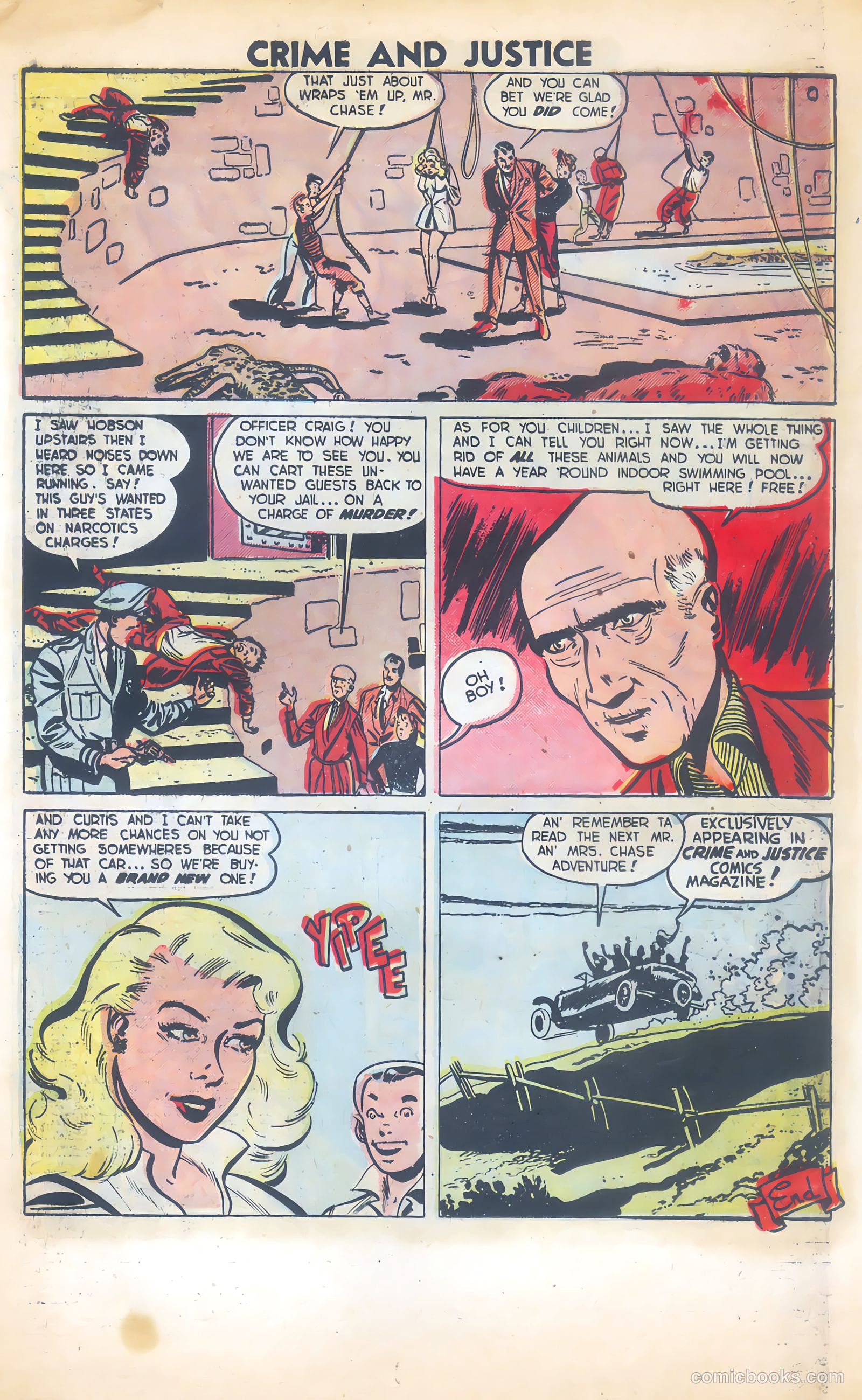 Crime and Justice #11 (1953) — page 11 of 36