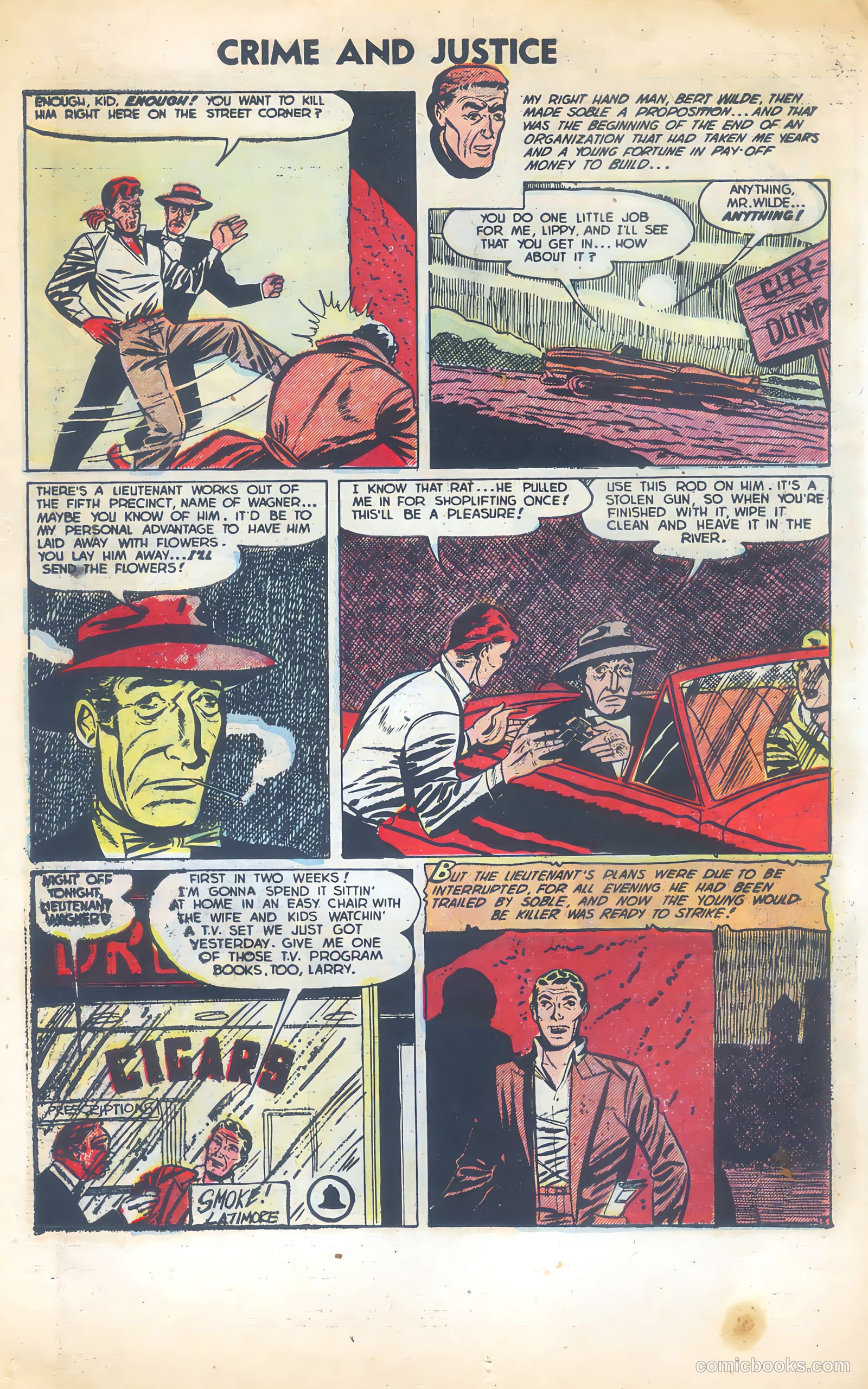 Crime and Justice #11 (1953) — page 14 of 36