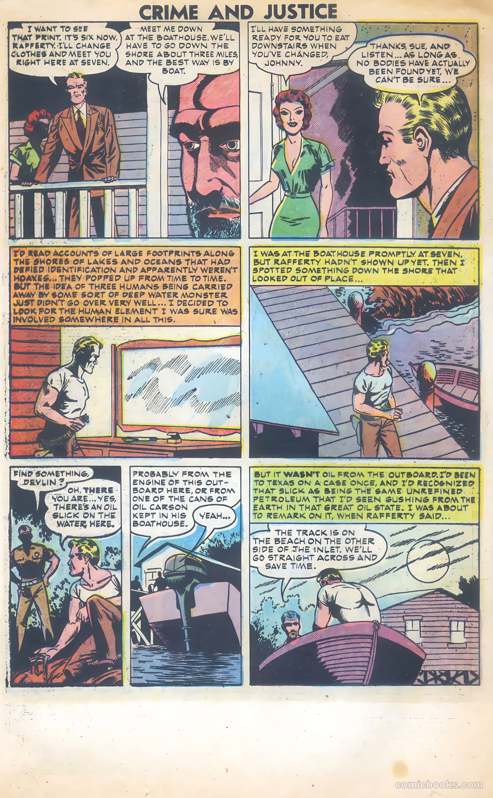 Crime and Justice #11 (1953) — page 22 of 36